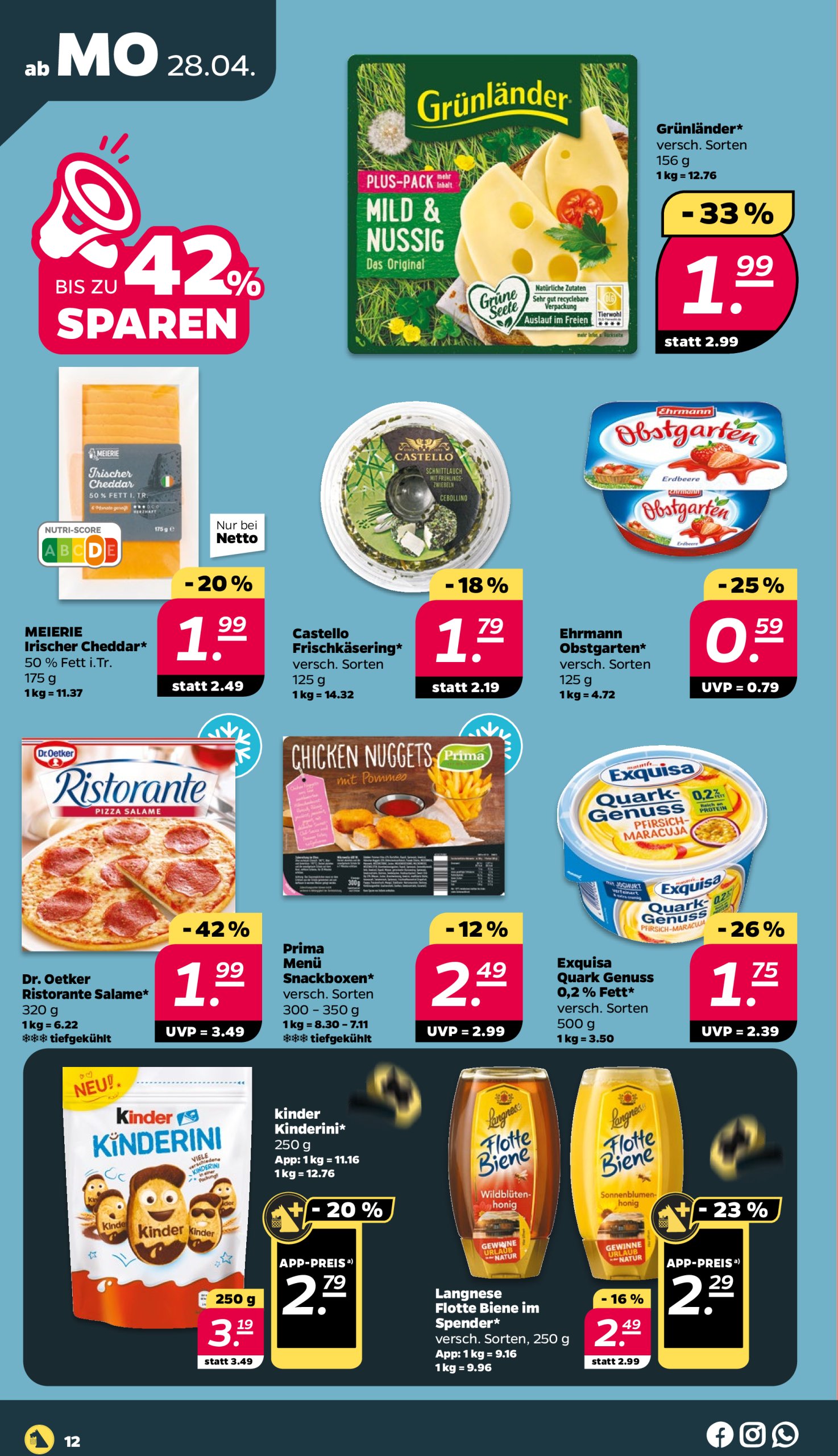 netto - Netto-Prospekt gültig von 28.04. bis 03.05. - page: 12 netto - Netto-Prospekt gültig von 28.04. bis 03.05. - page: 12