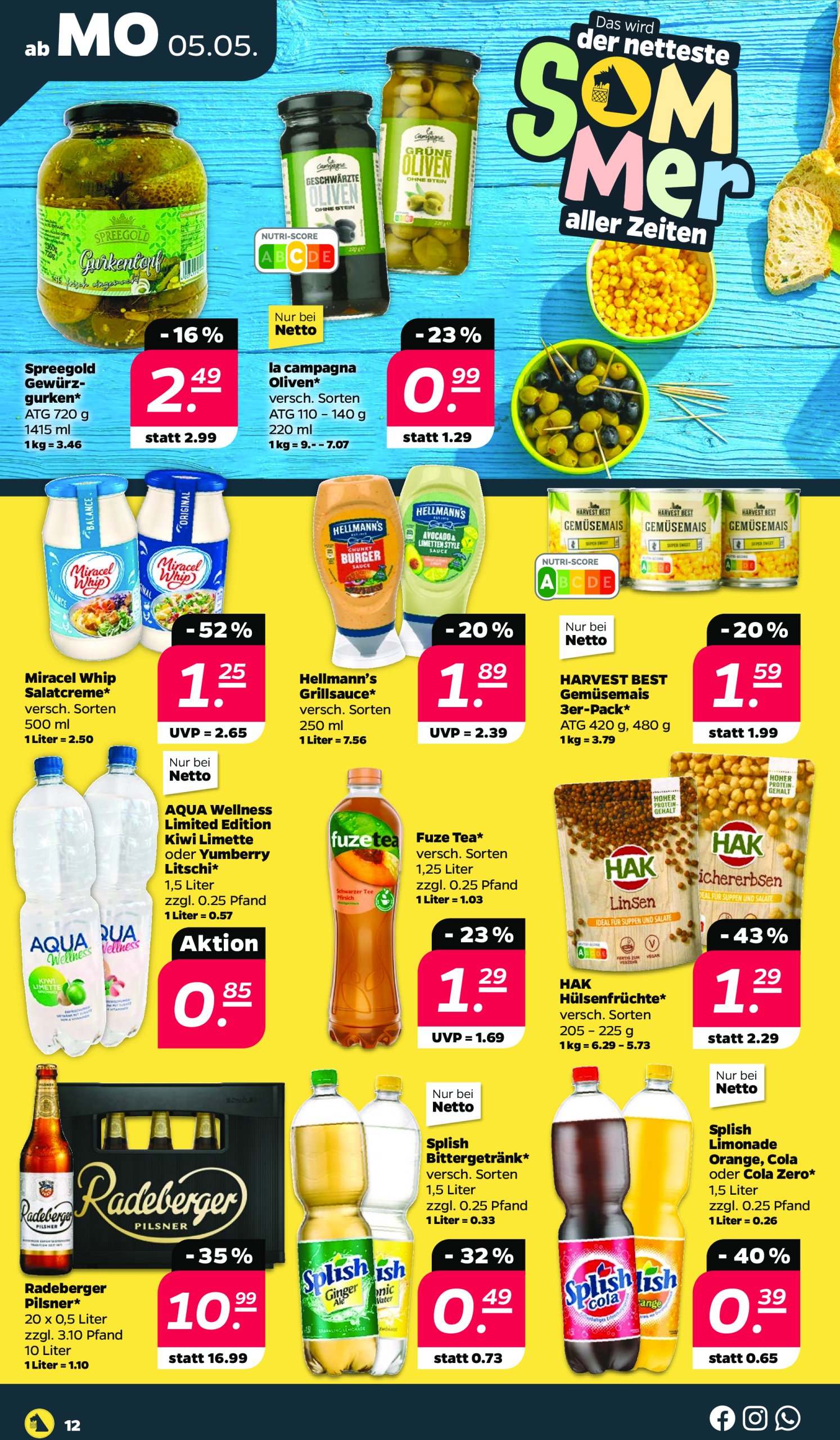 netto - Netto-Prospekt gültig von 05.05. bis 10.05. - page: 12 netto - Netto-Prospekt gültig von 05.05. bis 10.05. - page: 12