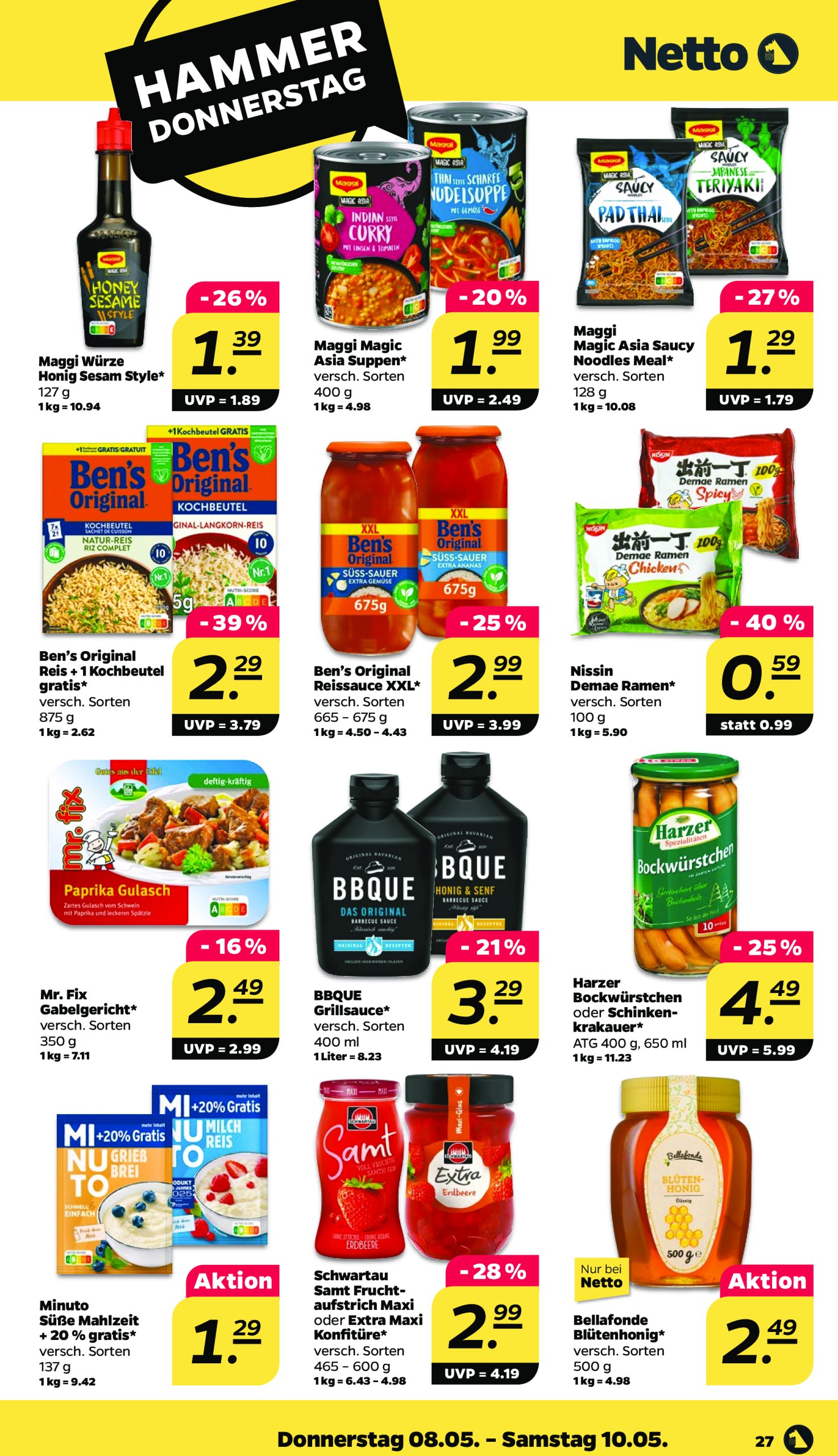 netto - Netto-Prospekt gültig von 05.05. bis 10.05. - page: 27 netto - Netto-Prospekt gültig von 05.05. bis 10.05. - page: 27