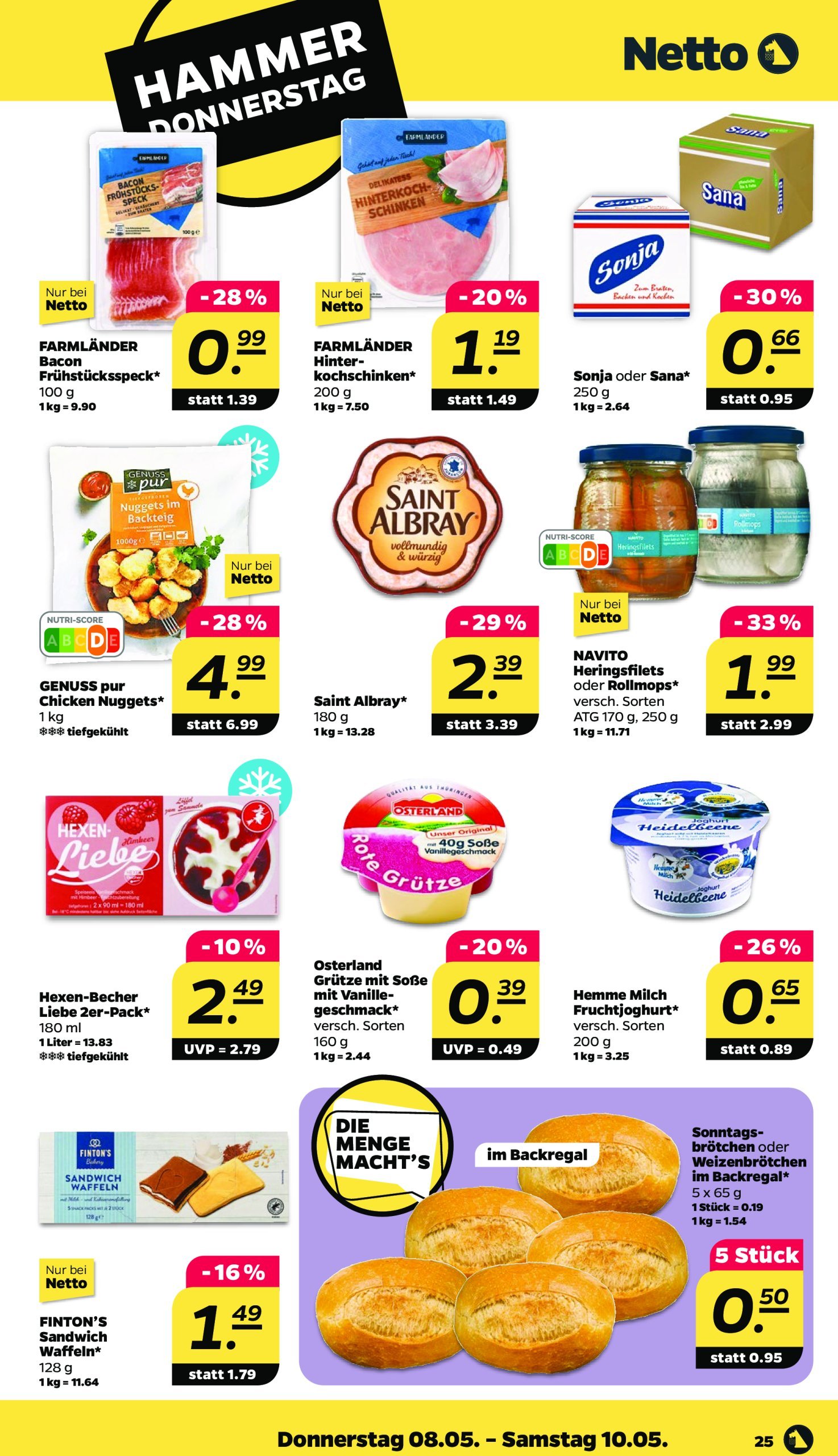 netto - Netto-Prospekt gültig von 05.05. bis 10.05. - page: 25 netto - Netto-Prospekt gültig von 05.05. bis 10.05. - page: 25