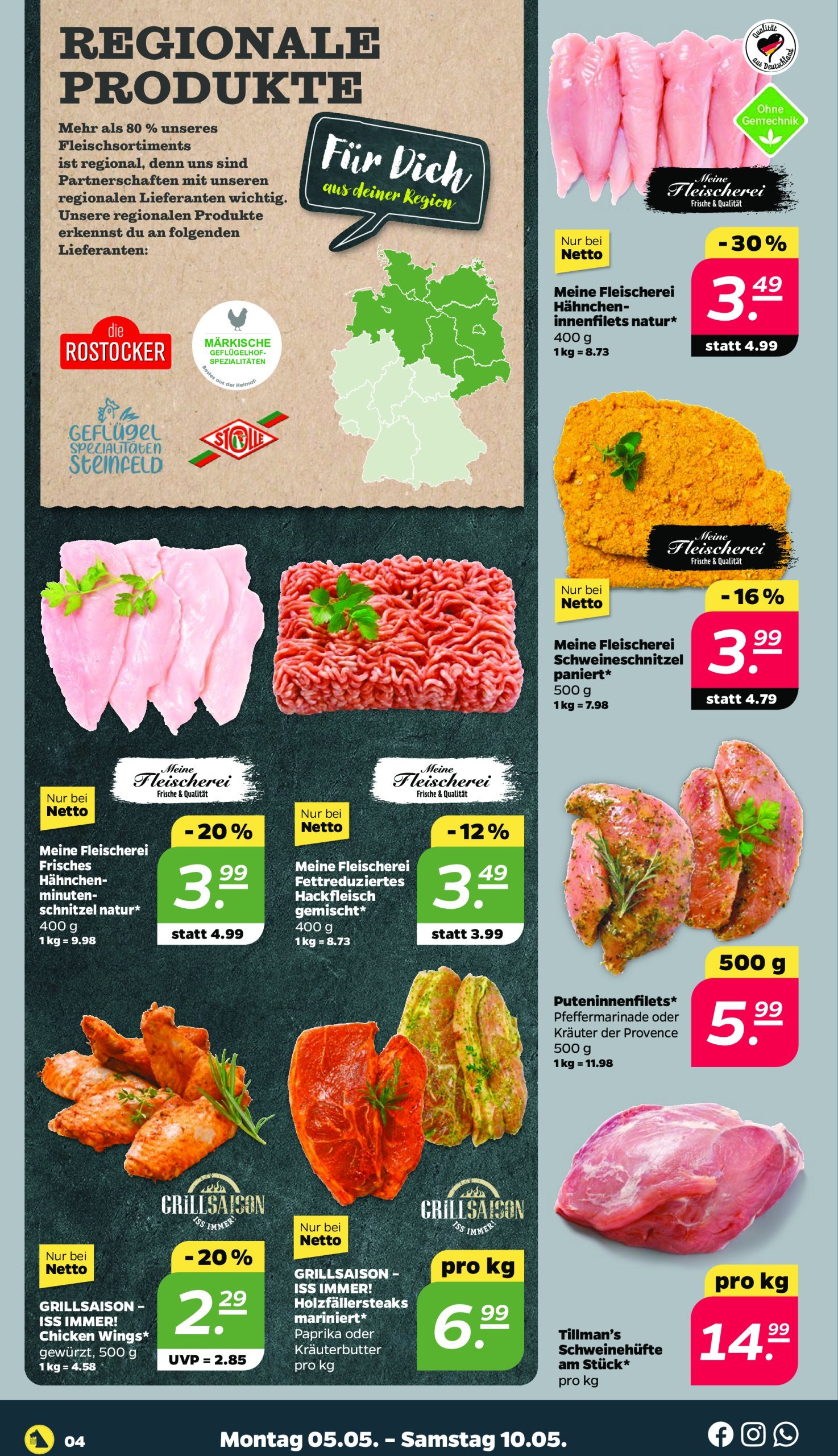netto - Netto-Prospekt gültig von 05.05. bis 10.05. - page: 4 netto - Netto-Prospekt gültig von 05.05. bis 10.05. - page: 4