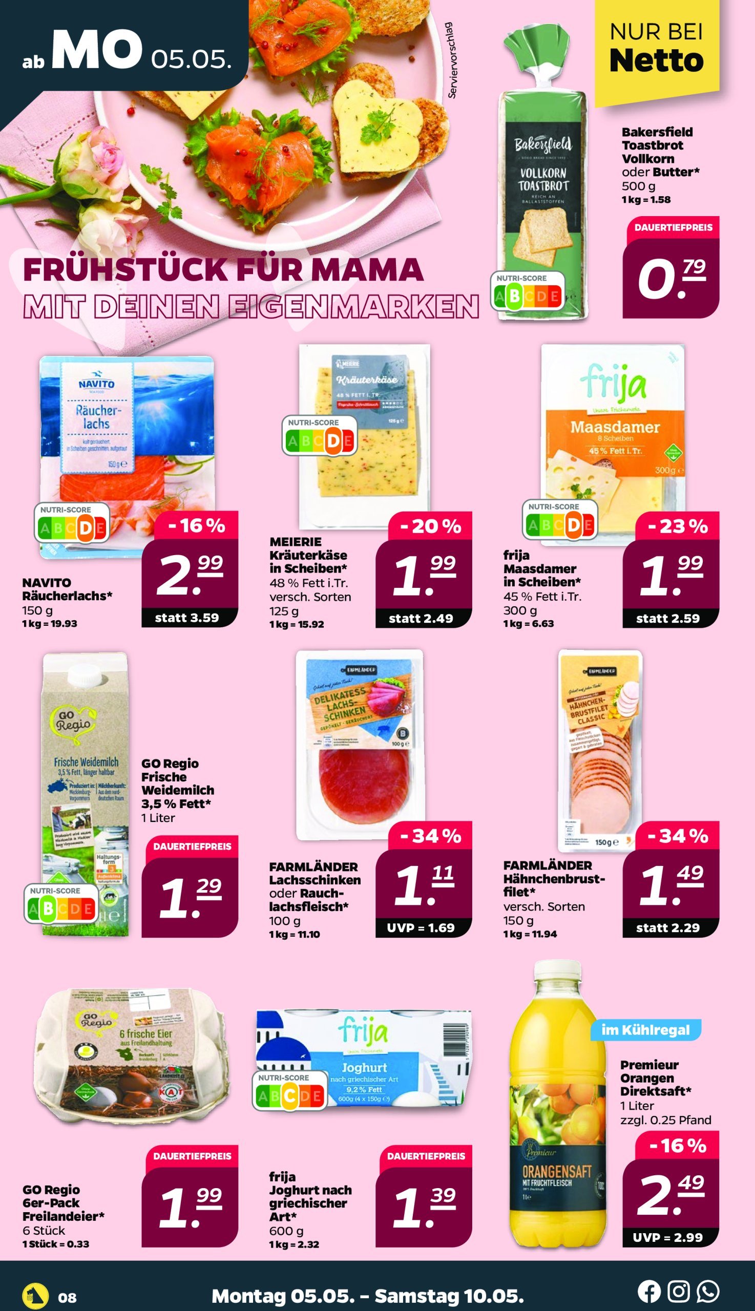 netto - Netto-Prospekt gültig von 05.05. bis 10.05. - page: 8 netto - Netto-Prospekt gültig von 05.05. bis 10.05. - page: 8