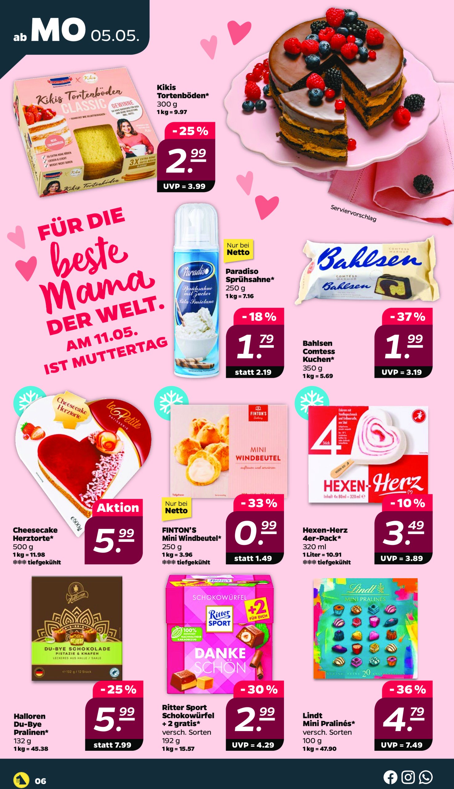 netto - Netto-Prospekt gültig von 05.05. bis 10.05. - page: 6 netto - Netto-Prospekt gültig von 05.05. bis 10.05. - page: 6