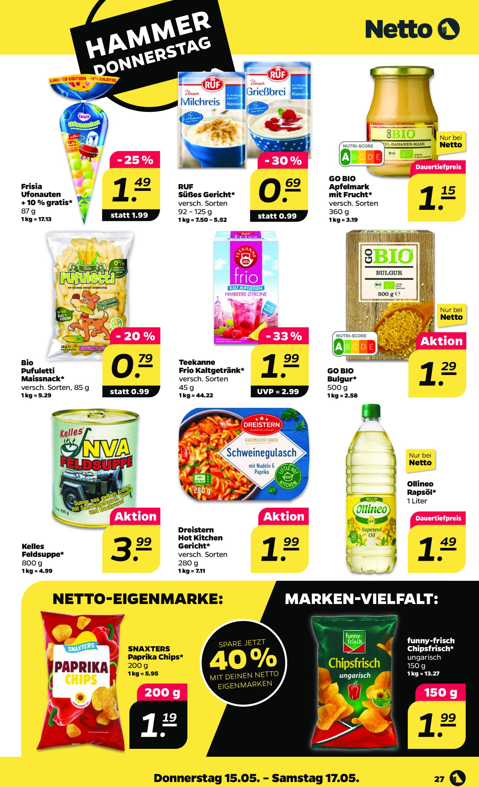 netto - Netto-Prospekt gültig von 12.05. bis 17.05. - page: 27