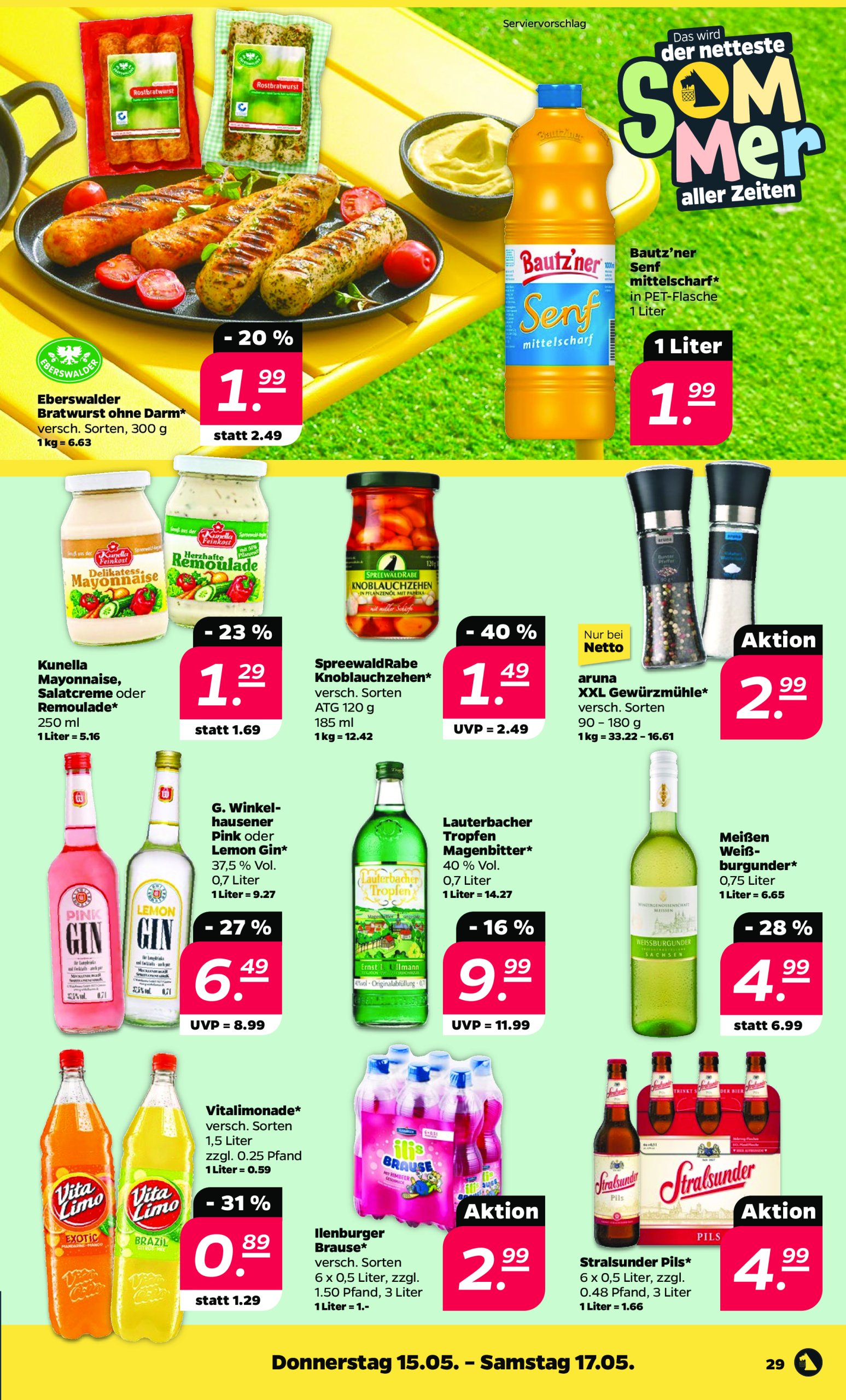 netto - Netto-Prospekt gültig von 12.05. bis 17.05. - page: 29