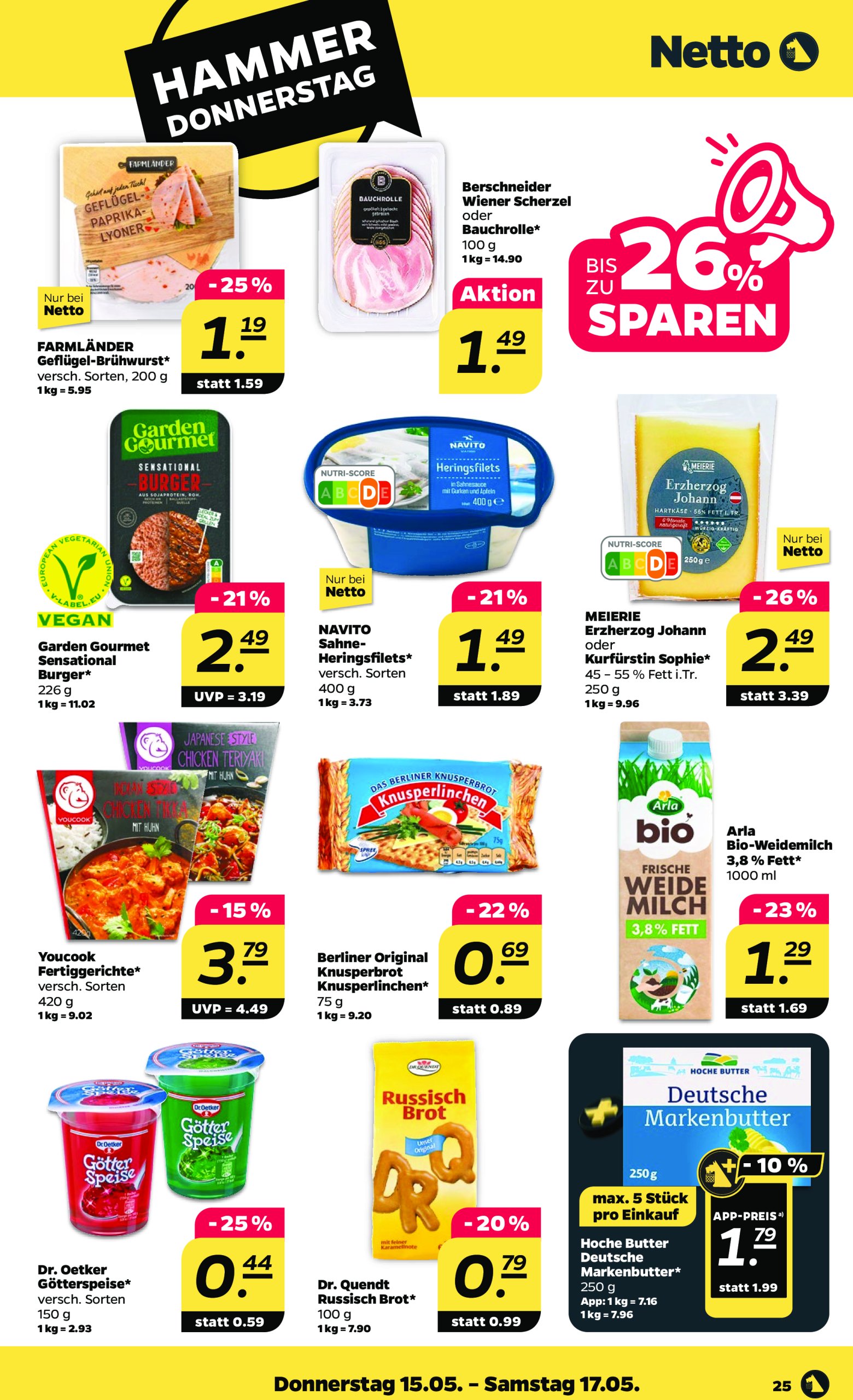 netto - Netto-Prospekt gültig von 12.05. bis 17.05. - page: 25