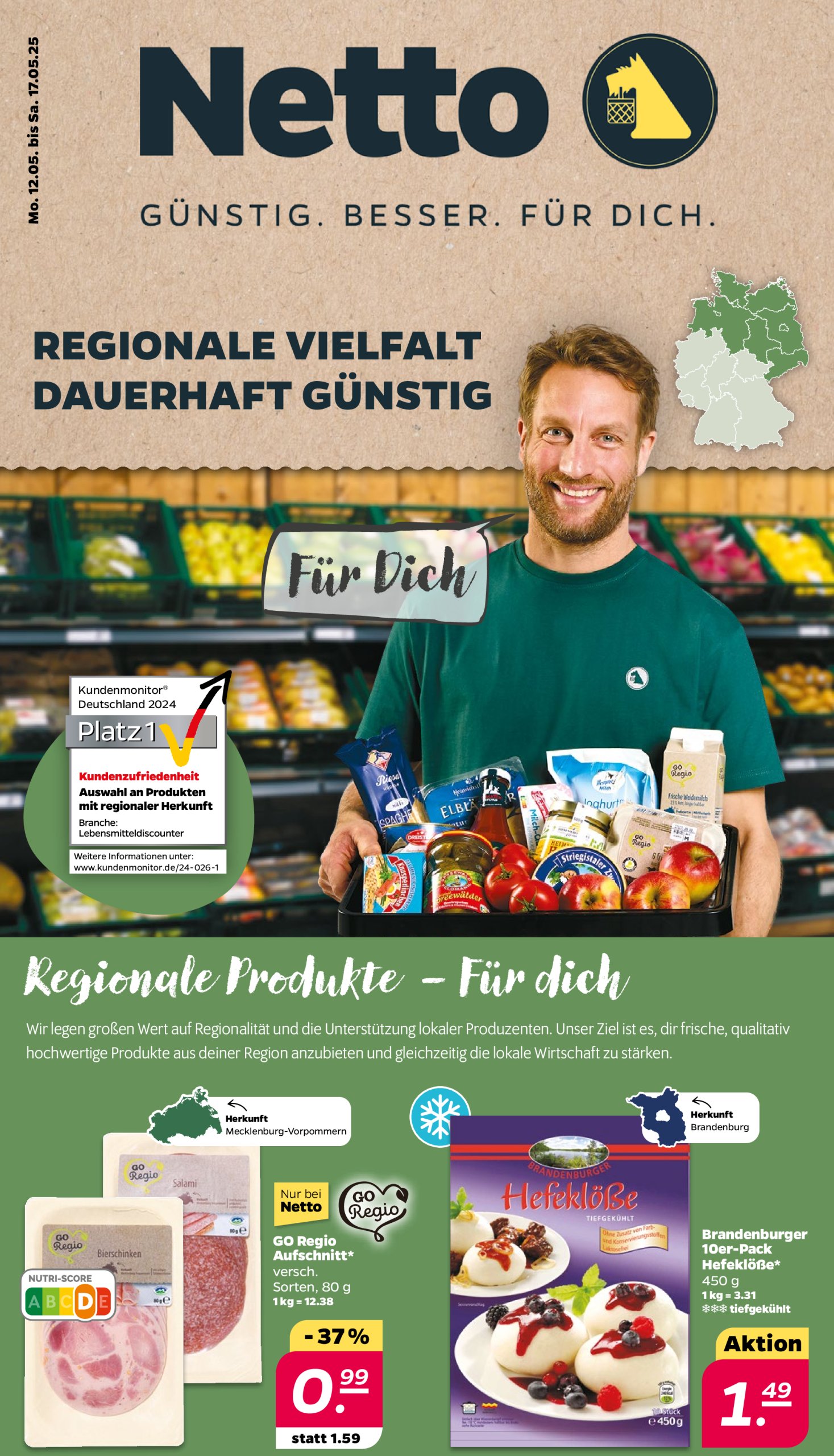 netto - Netto - Regionale Angebote-Prospekt gültig von 12.05. bis 17.05.