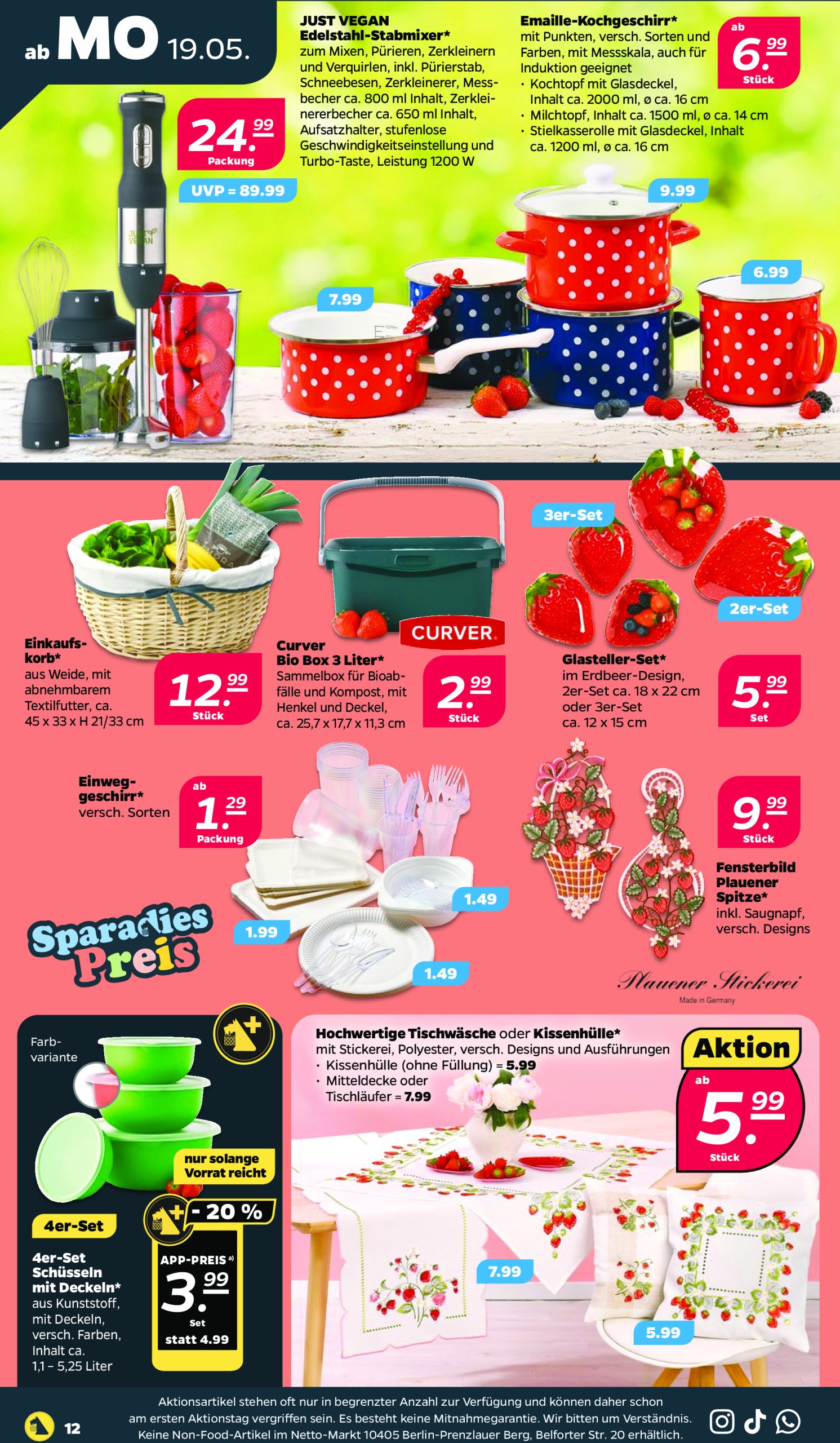 netto - Netto-Prospekt gültig von 19.05. bis 24.05. - page: 12
