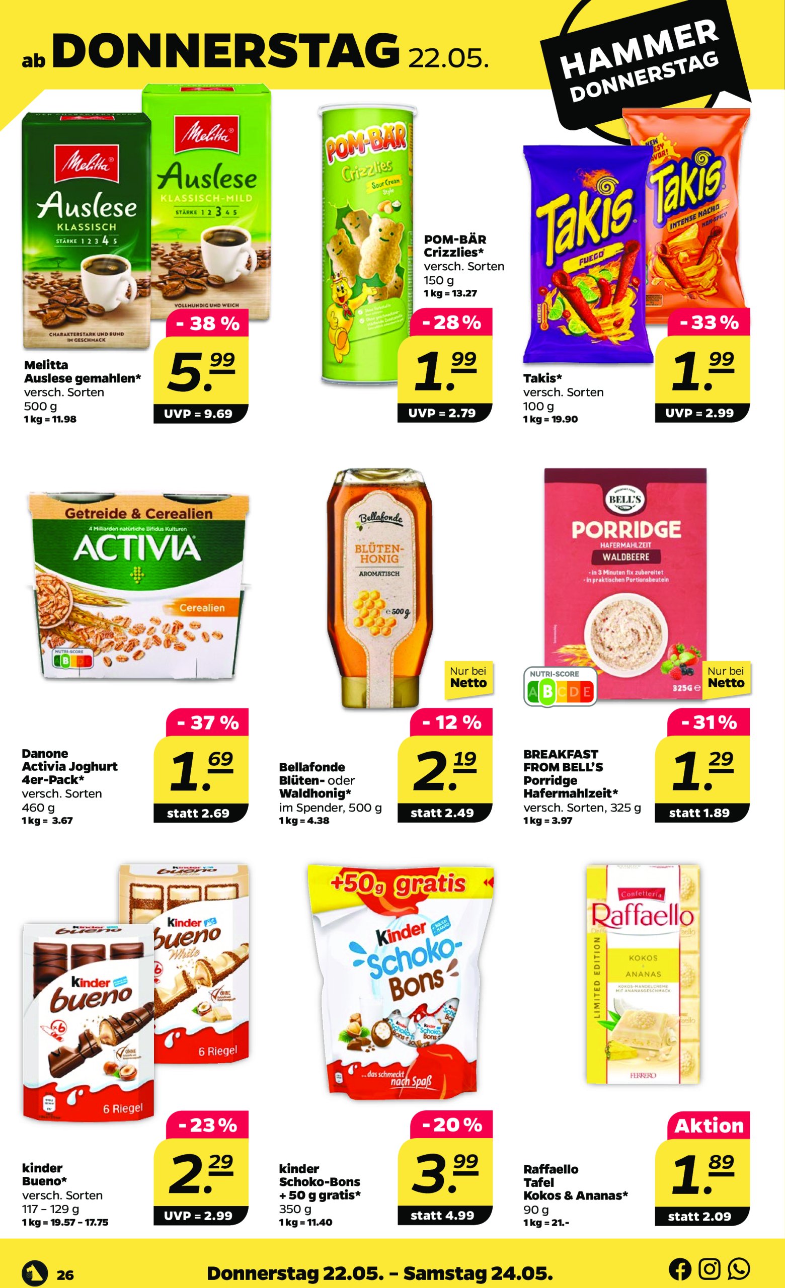 netto - Netto-Prospekt gültig von 19.05. bis 24.05. - page: 26