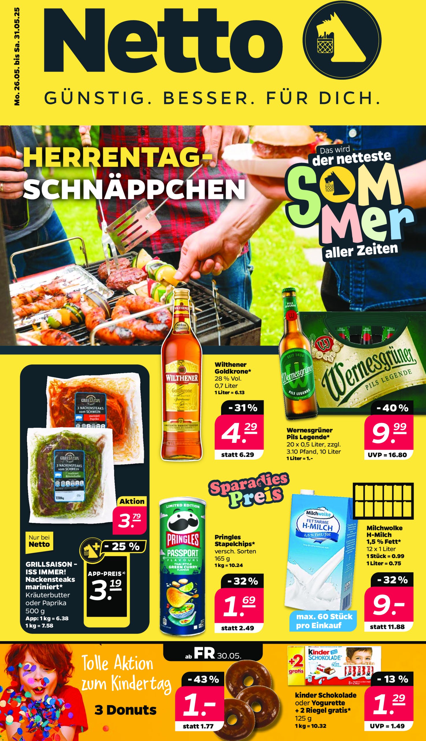 netto - Netto-Prospekt gültig von 26.05. bis 31.05. - page: 1 netto - Netto-Prospekt gültig von 26.05. bis 31.05. - page: 1