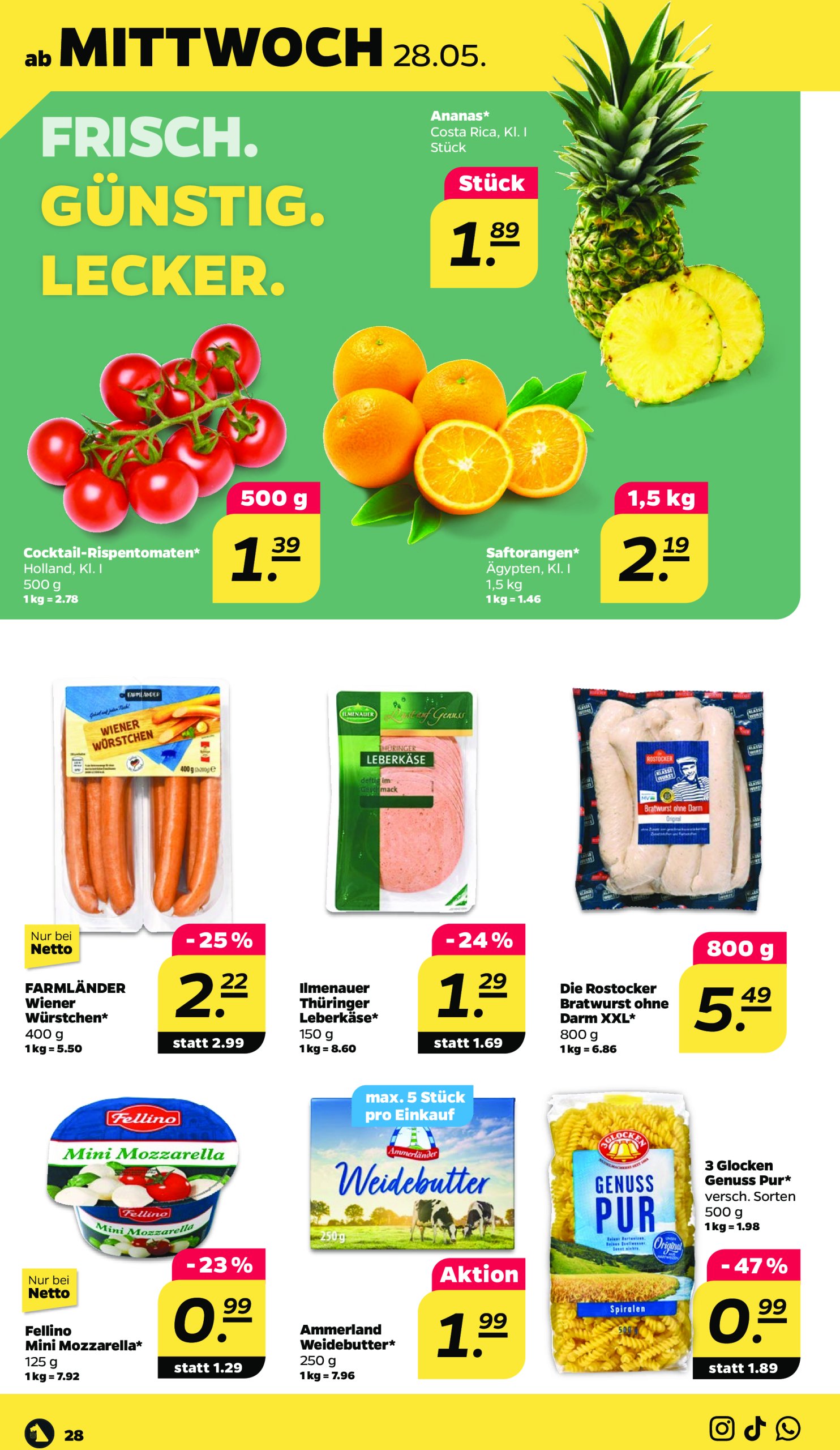netto - Netto-Prospekt gültig von 26.05. bis 31.05. - page: 28 netto - Netto-Prospekt gültig von 26.05. bis 31.05. - page: 28