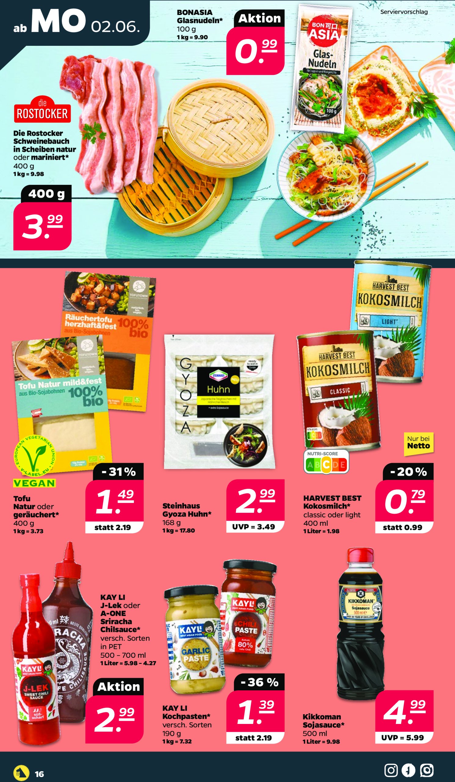 netto - Netto-Prospekt gültig von 02.06. bis 07.06. - page: 16 netto - Netto-Prospekt gültig von 02.06. bis 07.06. - page: 16