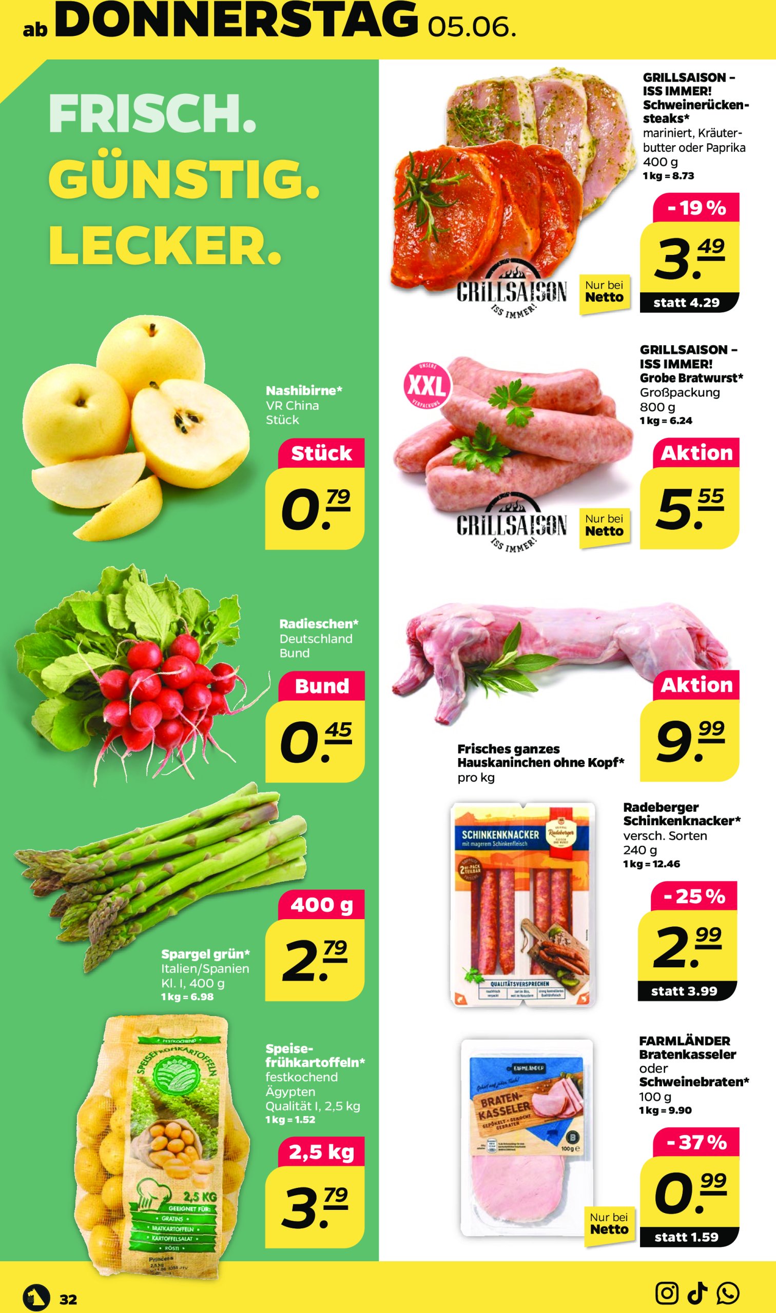 netto - Netto-Prospekt gültig von 02.06. bis 07.06. - page: 32 netto - Netto-Prospekt gültig von 02.06. bis 07.06. - page: 32