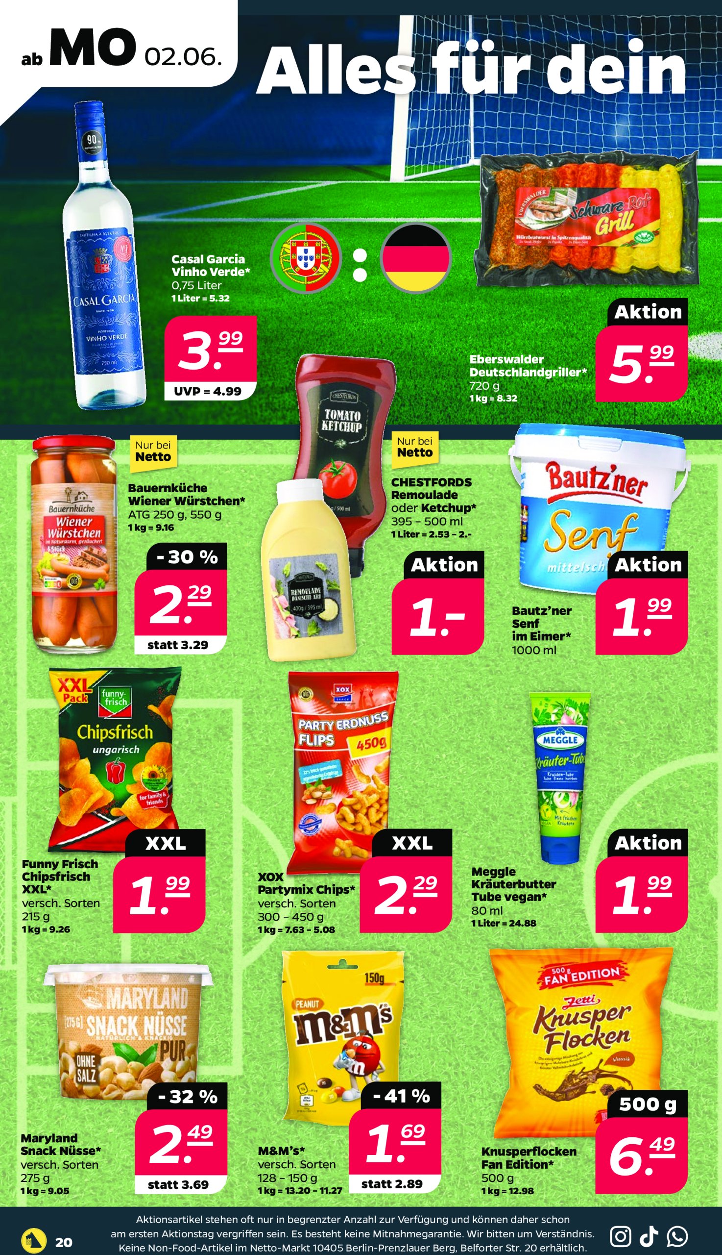 netto - Netto-Prospekt gültig von 02.06. bis 07.06. - page: 20 netto - Netto-Prospekt gültig von 02.06. bis 07.06. - page: 20