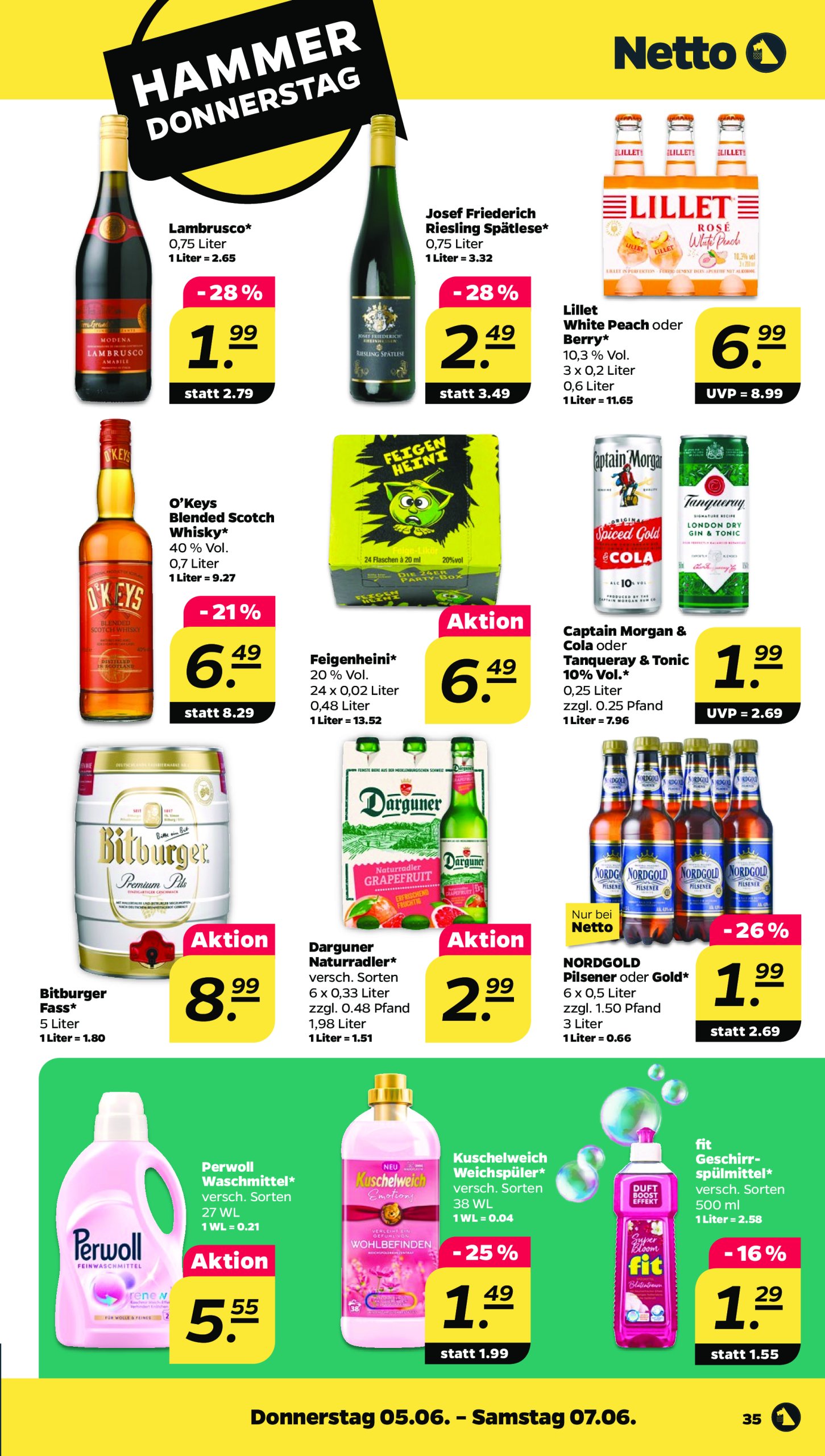 netto - Netto-Prospekt gültig von 02.06. bis 07.06. - page: 35 netto - Netto-Prospekt gültig von 02.06. bis 07.06. - page: 35