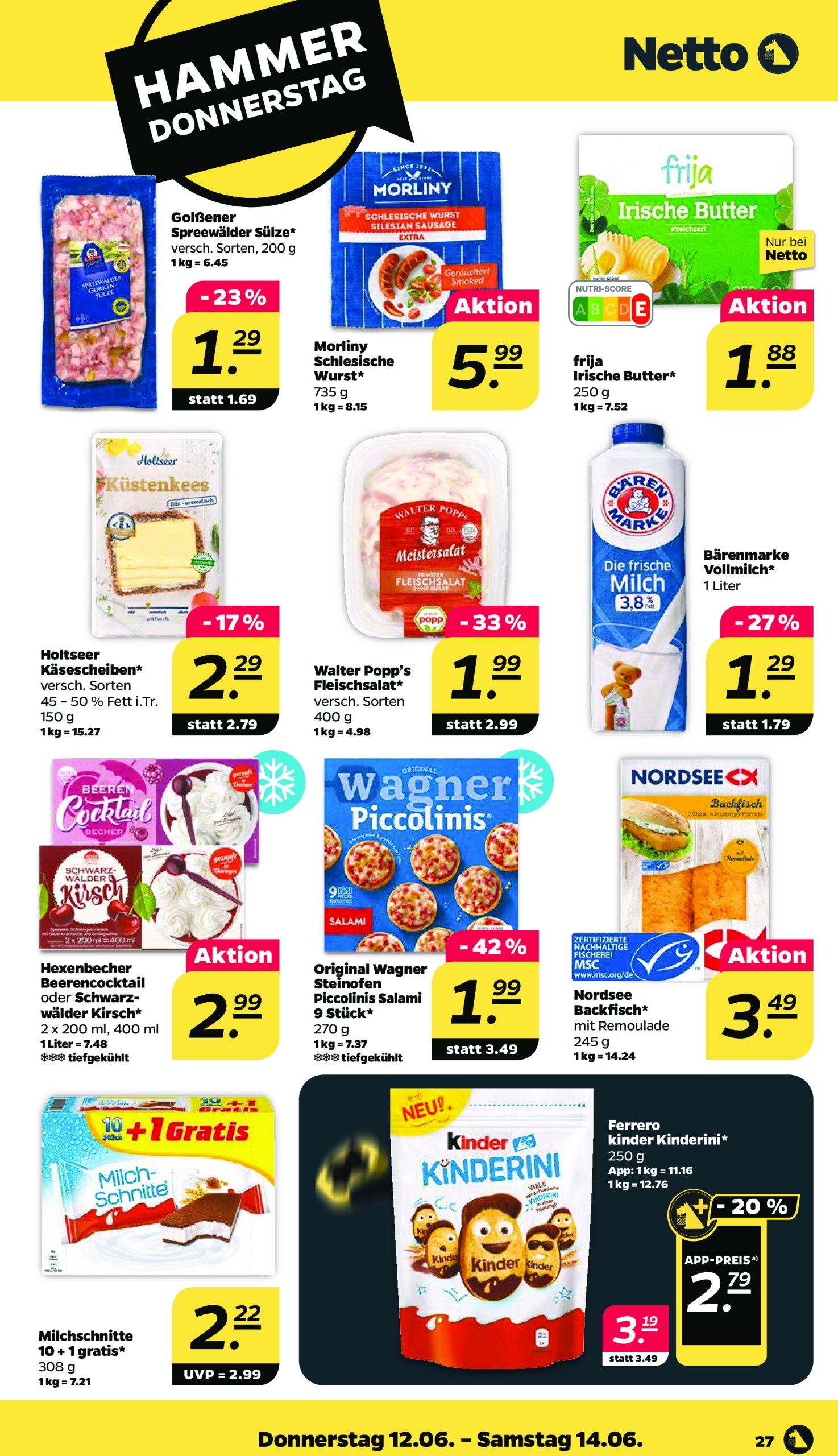 netto - Netto-Prospekt gültig vom 10.06. bis 14.06. - page: 27 netto - Netto-Prospekt gültig vom 10.06. bis 14.06. - page: 27