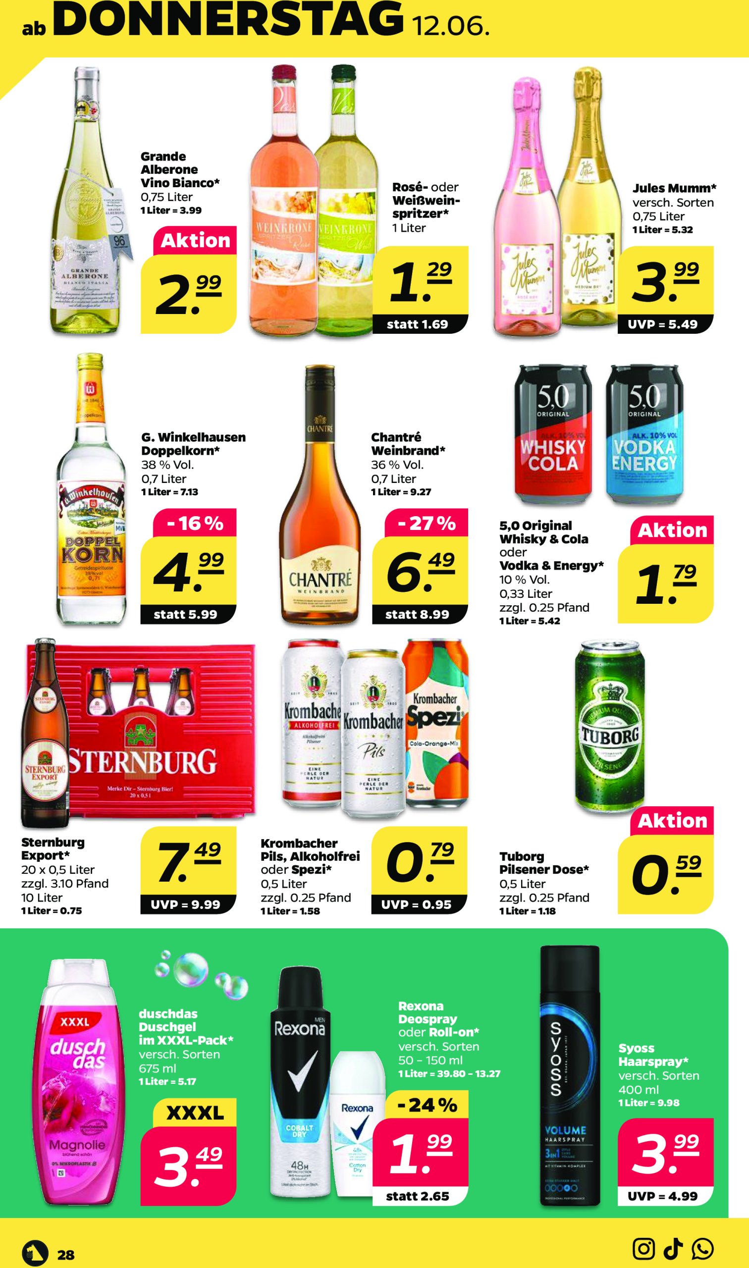netto - Netto-Prospekt gültig vom 10.06. bis 14.06. - page: 28 netto - Netto-Prospekt gültig vom 10.06. bis 14.06. - page: 28