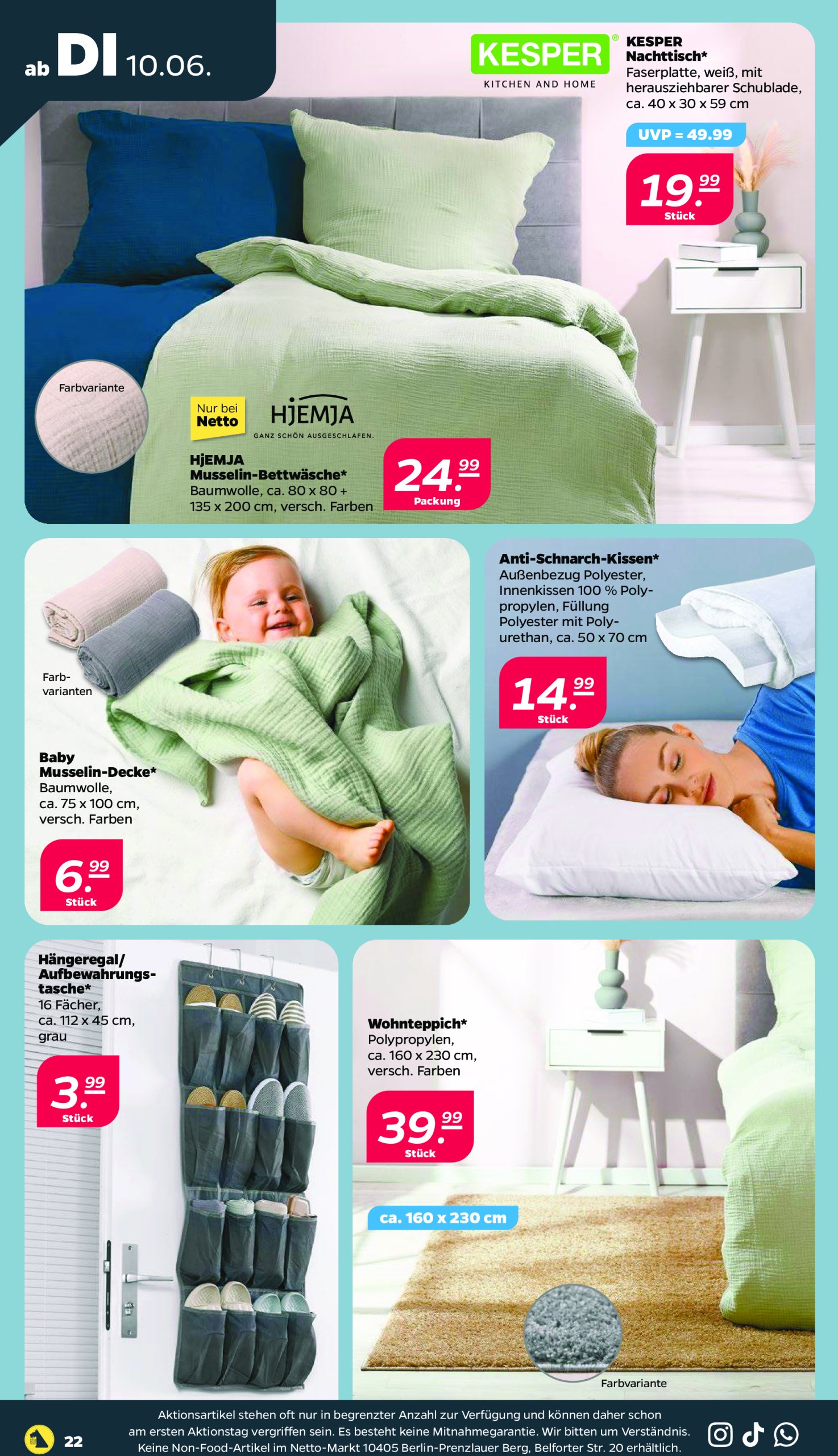 netto - Netto-Prospekt gültig vom 10.06. bis 14.06. - page: 22 netto - Netto-Prospekt gültig vom 10.06. bis 14.06. - page: 22
