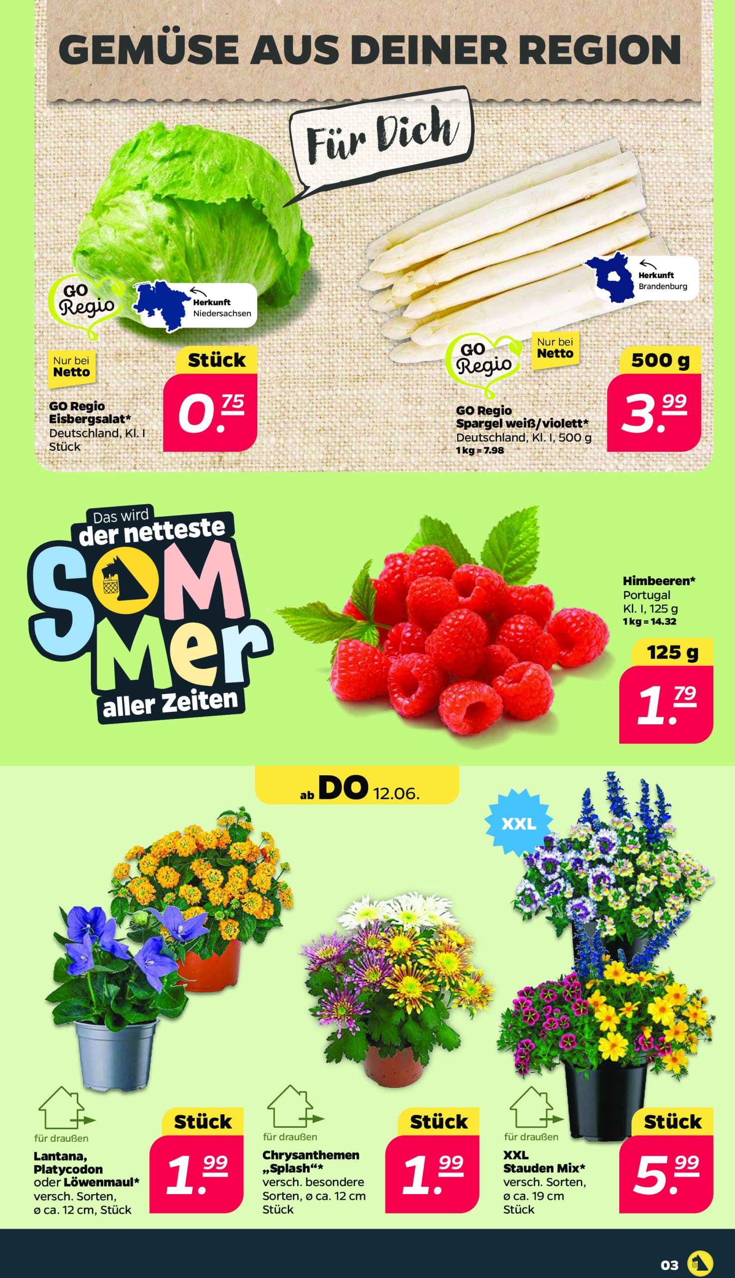 netto - Netto-Prospekt gültig vom 10.06. bis 14.06. - page: 3 netto - Netto-Prospekt gültig vom 10.06. bis 14.06. - page: 3