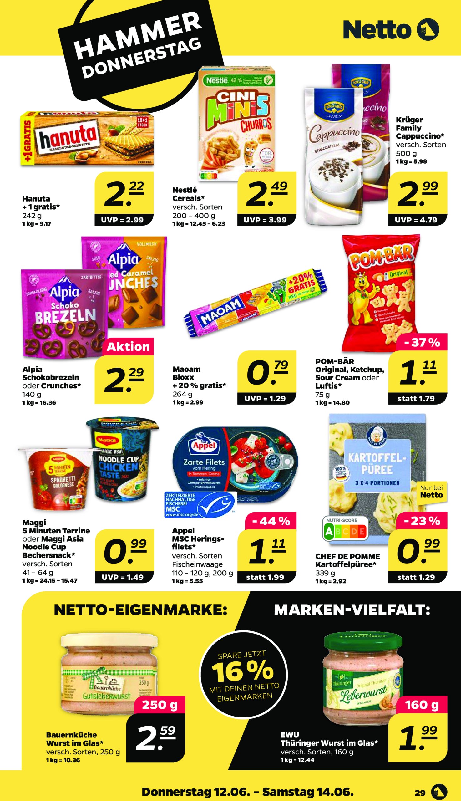 netto - Netto-Prospekt gültig vom 10.06. bis 14.06. - page: 29 netto - Netto-Prospekt gültig vom 10.06. bis 14.06. - page: 29