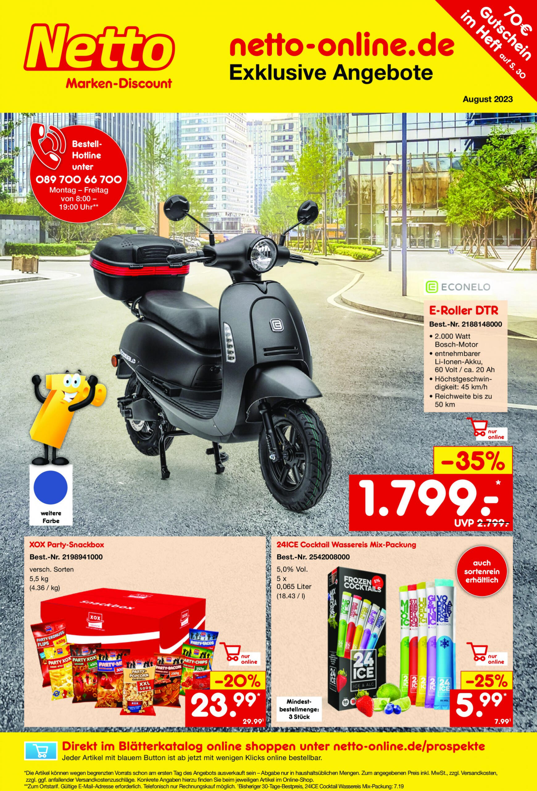 netto - Netto Online-Angebote August - page: 1