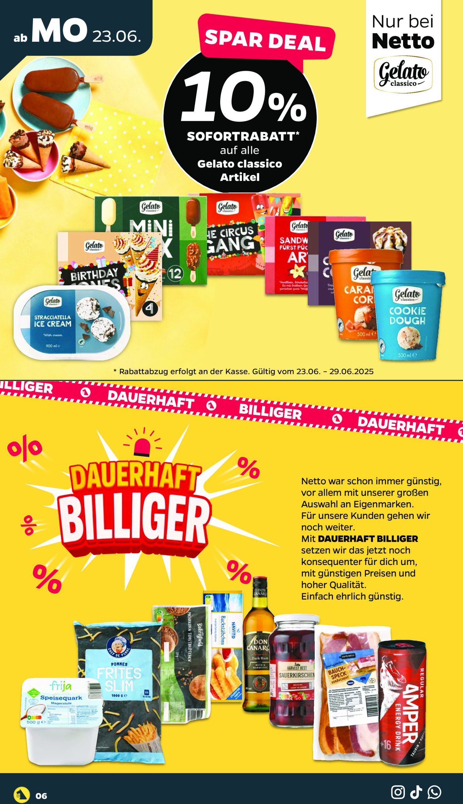 netto - Netto-Prospekt gültig vom 23.06. bis 28.06. - page: 6 netto - Netto-Prospekt gültig vom 23.06. bis 28.06. - page: 6
