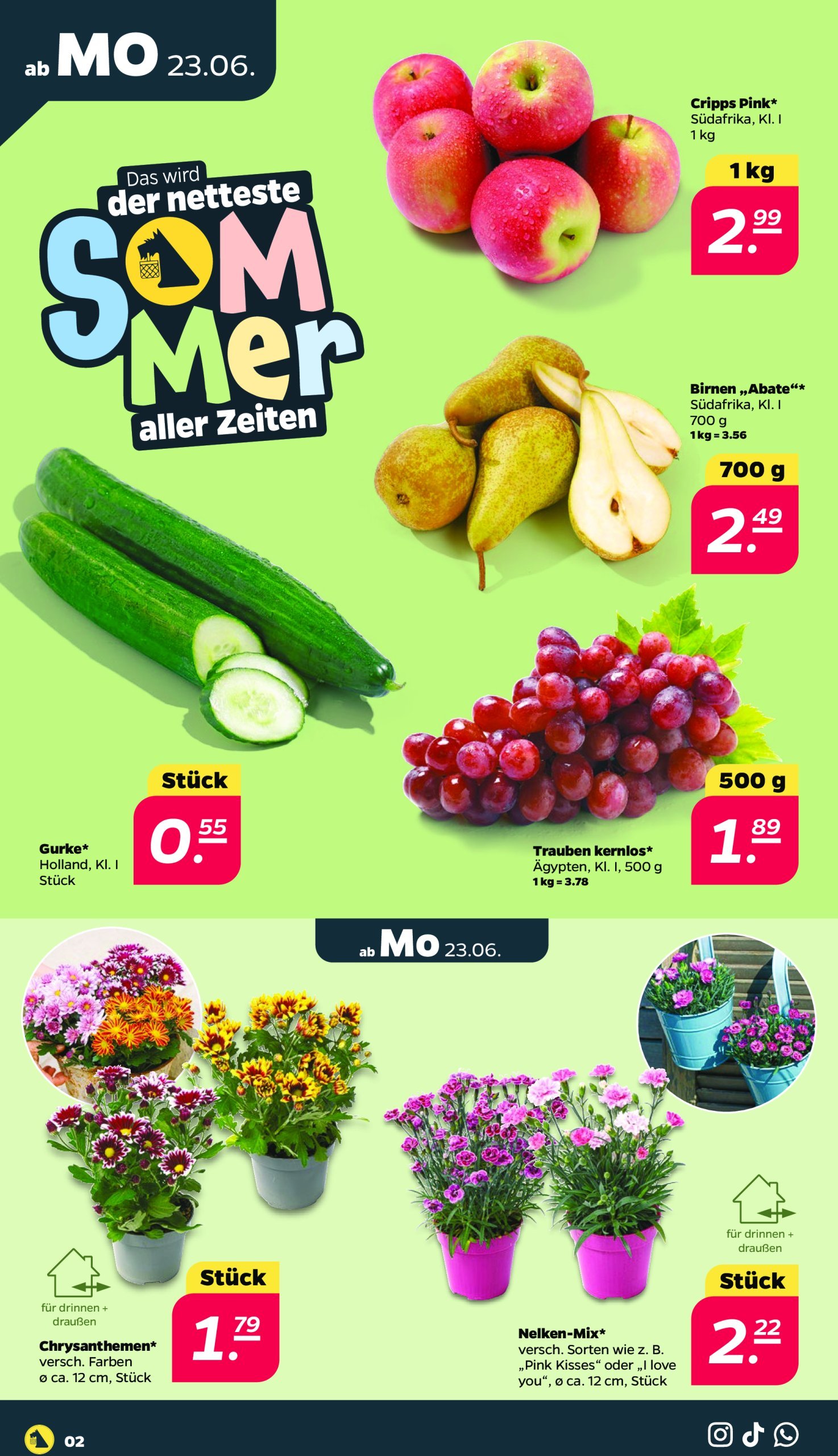 netto - Netto-Prospekt gültig vom 23.06. bis 28.06. - page: 2 netto - Netto-Prospekt gültig vom 23.06. bis 28.06. - page: 2