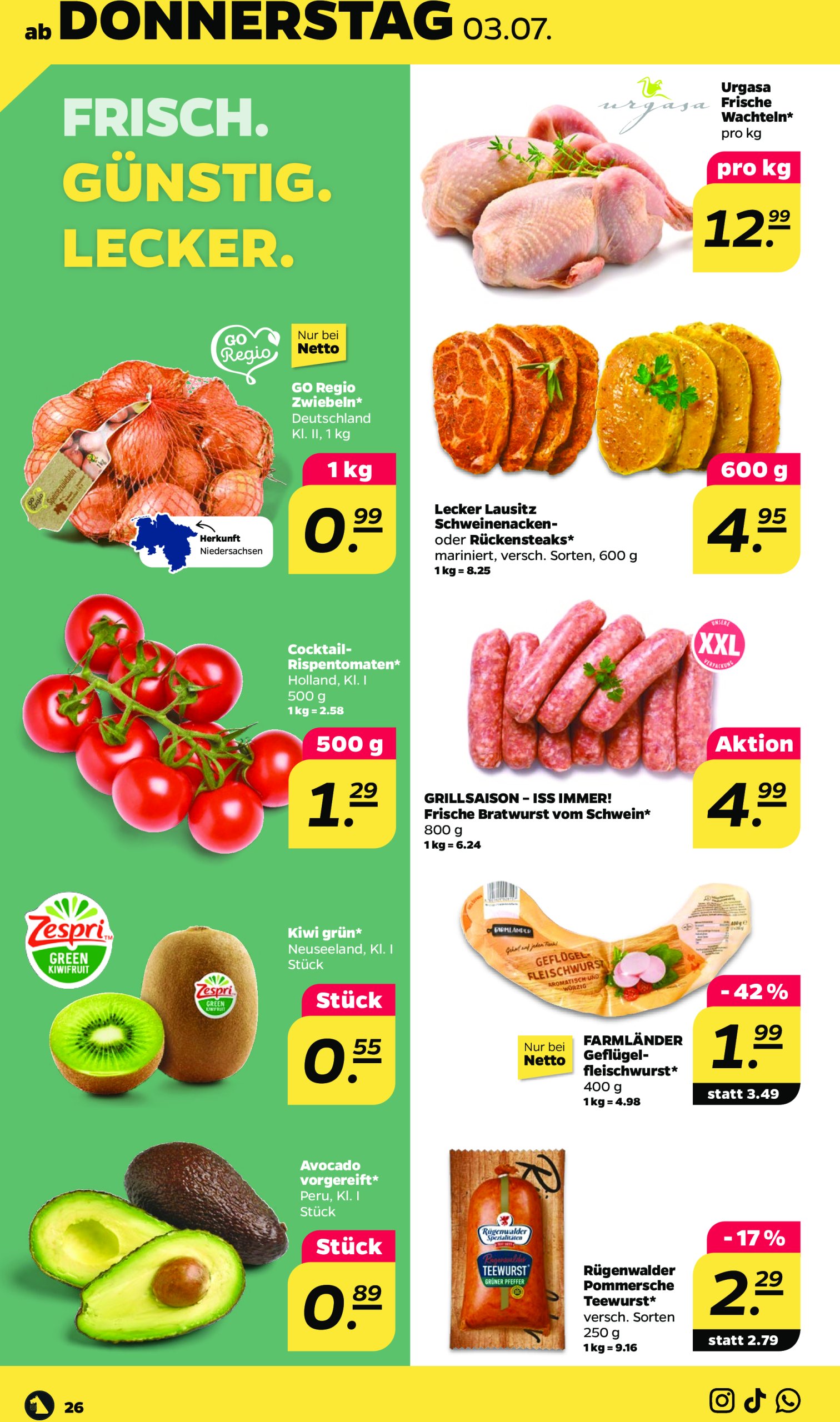 netto - Netto-Prospekt gültig vom 30.06. bis 05.07. - page: 26 netto - Netto-Prospekt gültig vom 30.06. bis 05.07. - page: 26