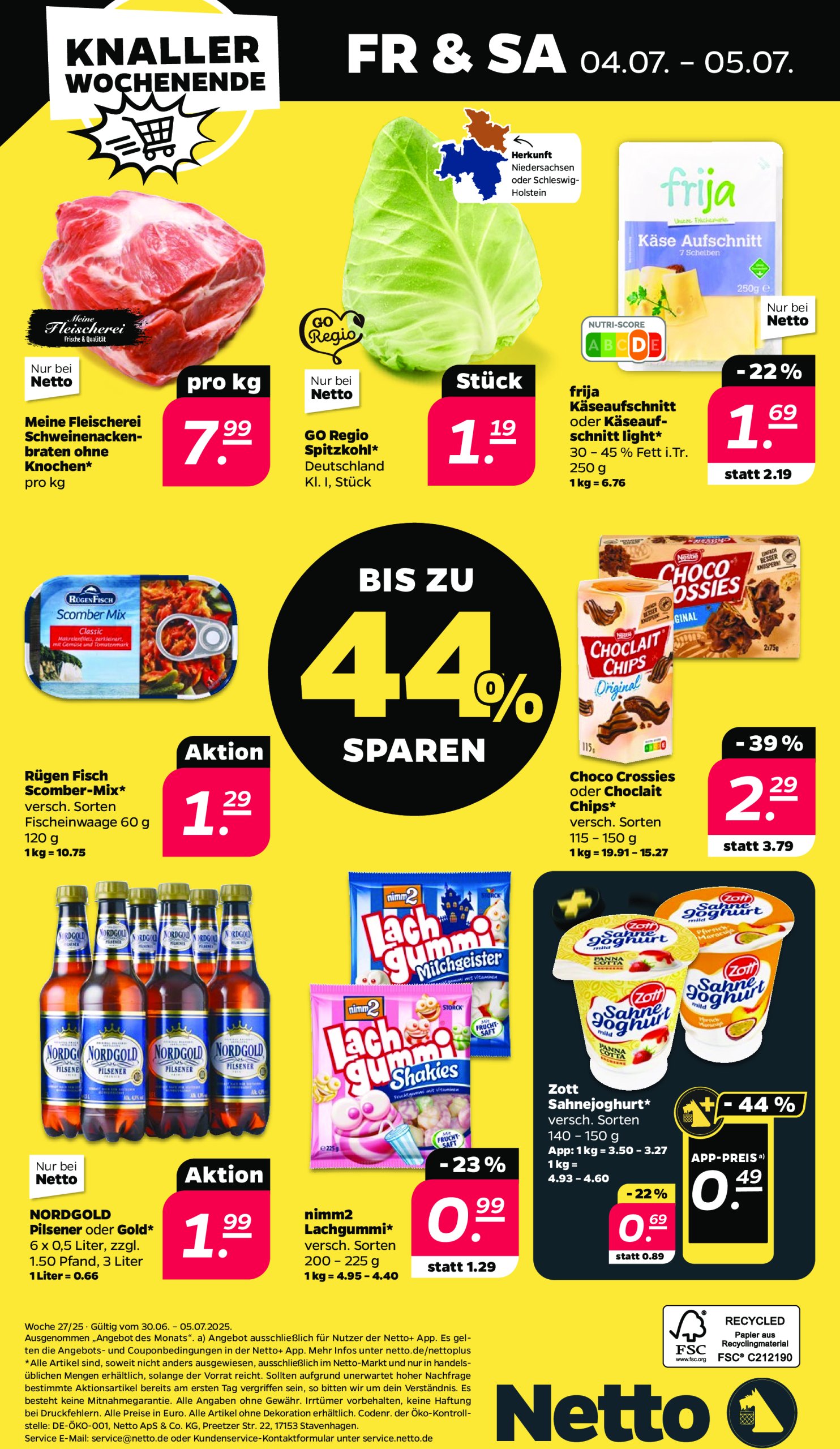netto - Netto-Prospekt gültig vom 30.06. bis 05.07. - page: 32 netto - Netto-Prospekt gültig vom 30.06. bis 05.07. - page: 32