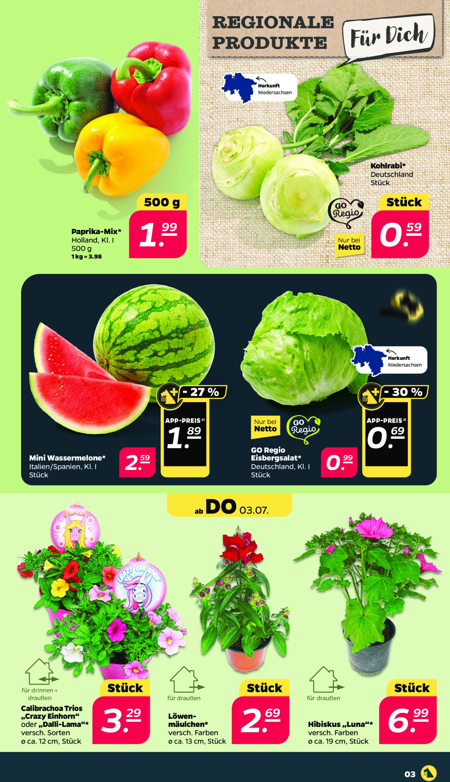 netto - Netto-Prospekt gültig vom 30.06. bis 05.07. - page: 3 netto - Netto-Prospekt gültig vom 30.06. bis 05.07. - page: 3