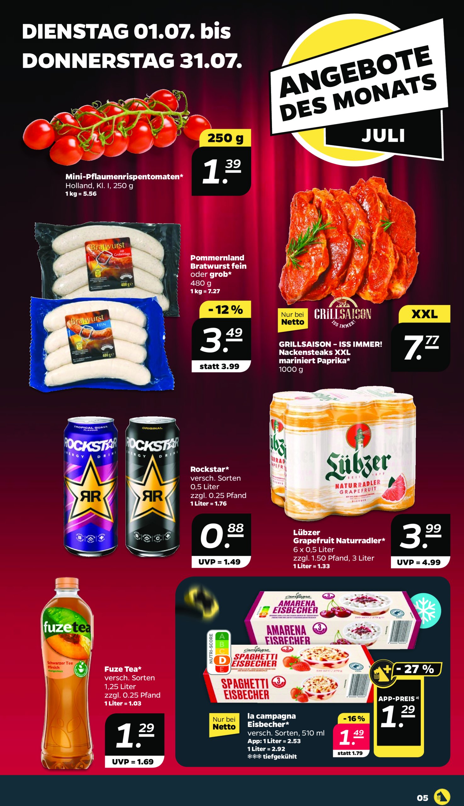 netto - Netto-Prospekt gültig vom 30.06. bis 05.07. - page: 5 netto - Netto-Prospekt gültig vom 30.06. bis 05.07. - page: 5