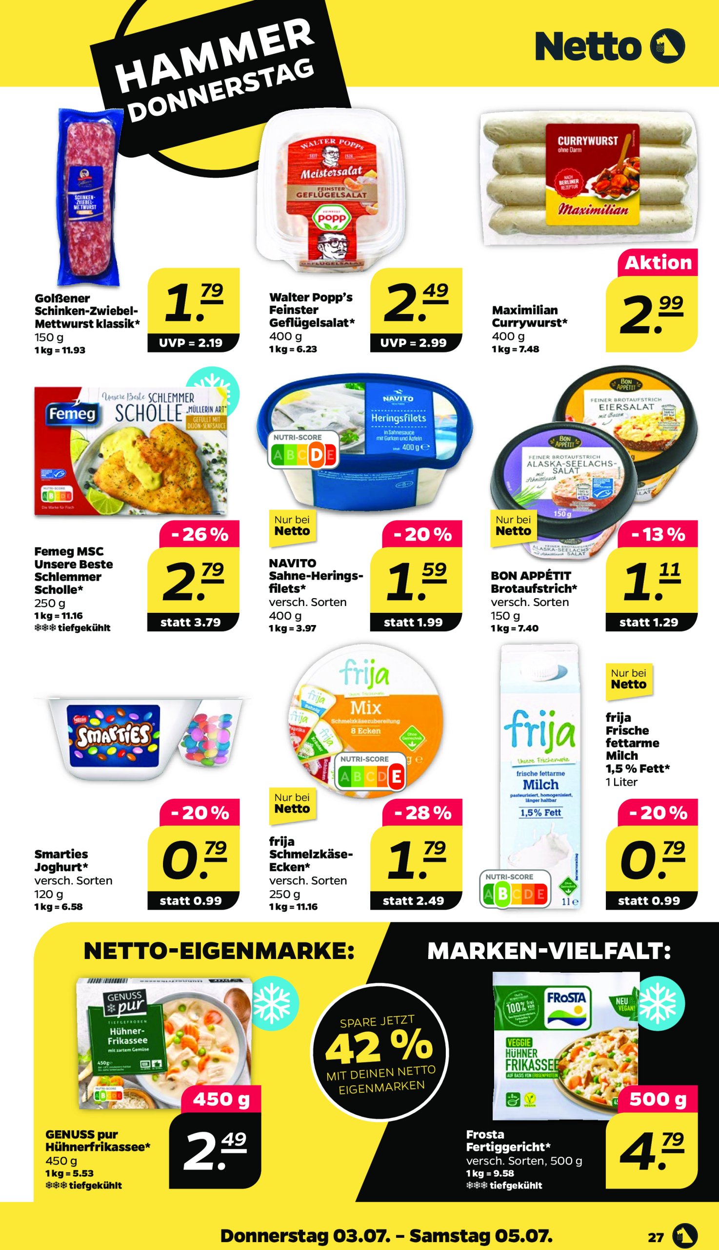 netto - Netto-Prospekt gültig vom 30.06. bis 05.07. - page: 27 netto - Netto-Prospekt gültig vom 30.06. bis 05.07. - page: 27