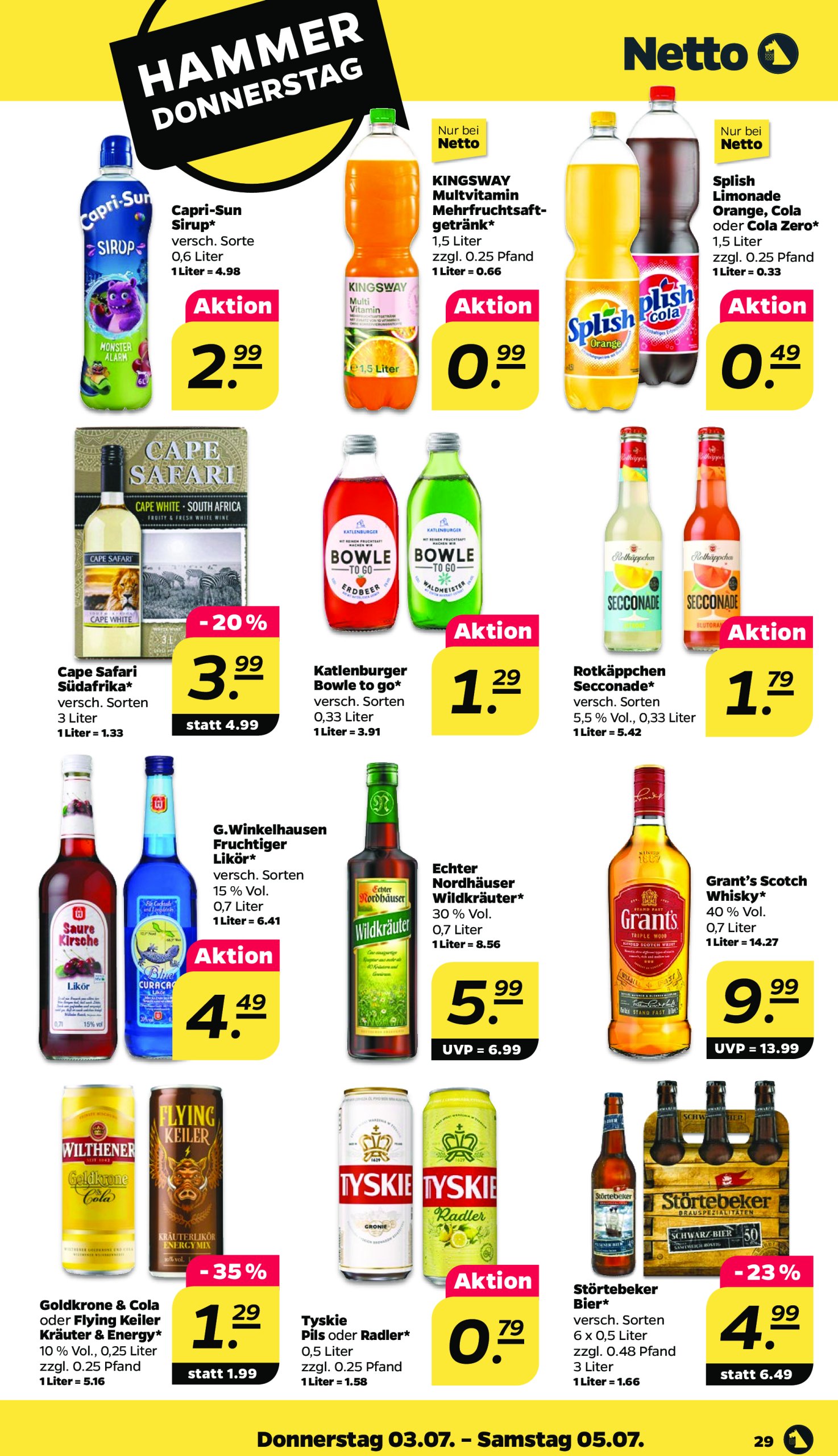 netto - Netto-Prospekt gültig vom 30.06. bis 05.07. - page: 29 netto - Netto-Prospekt gültig vom 30.06. bis 05.07. - page: 29