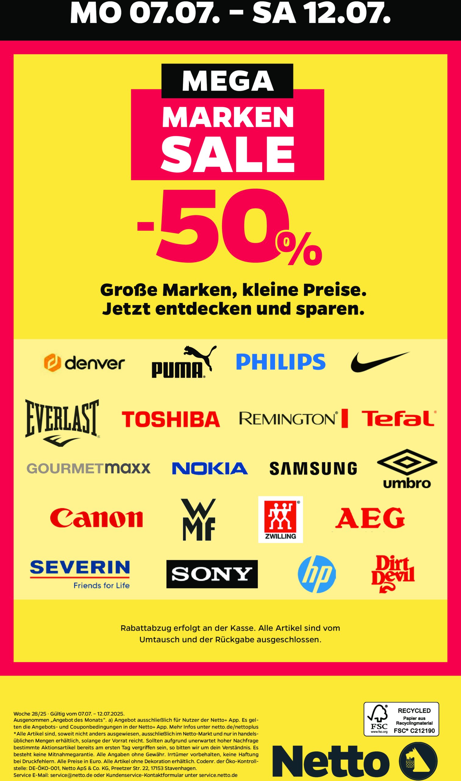 netto - Netto-Prospekt gültig vom 07.07. bis 12.07. - page: 36