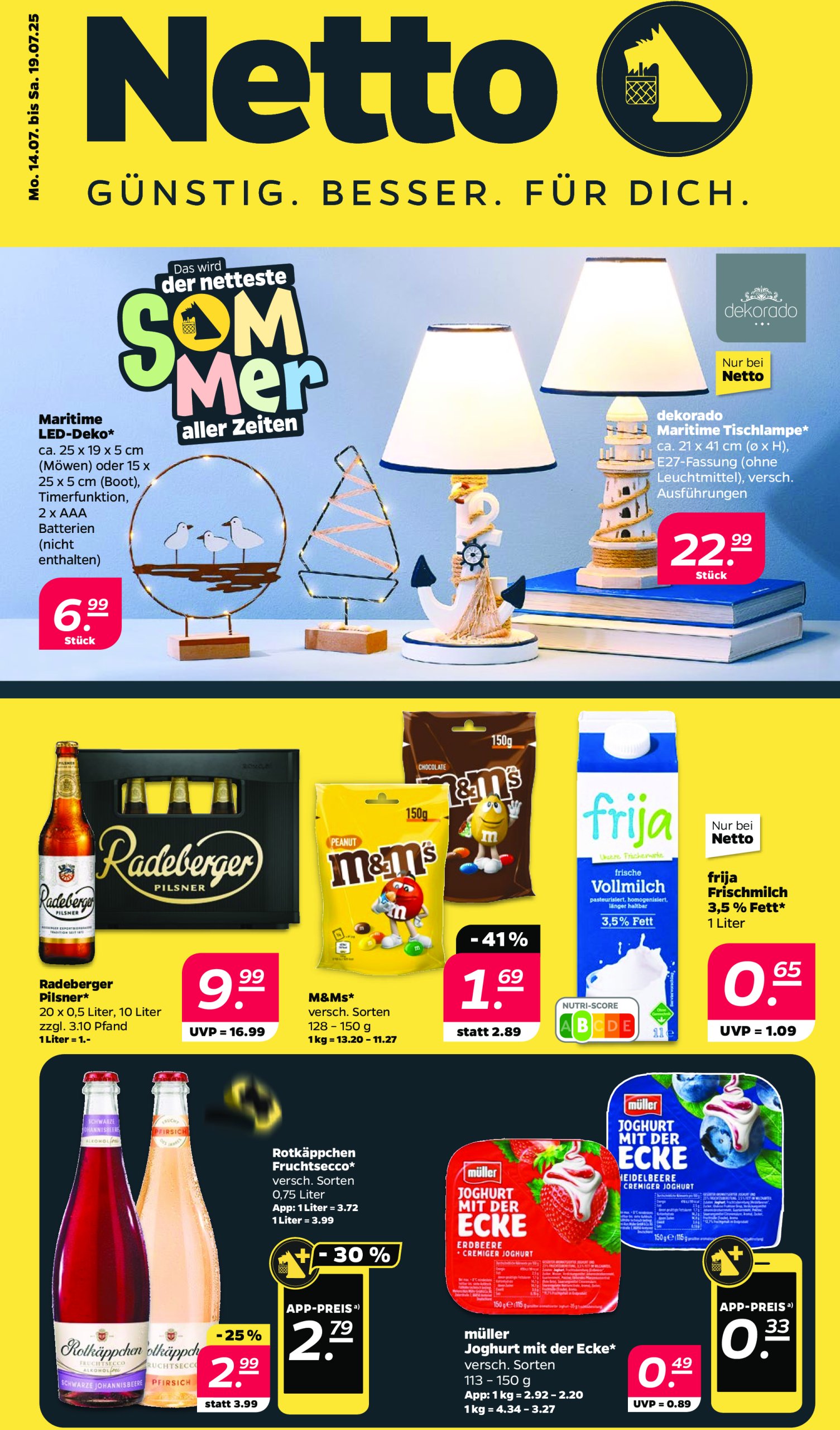 netto - Netto-Prospekt gültig vom 14.07. bis 19.07.