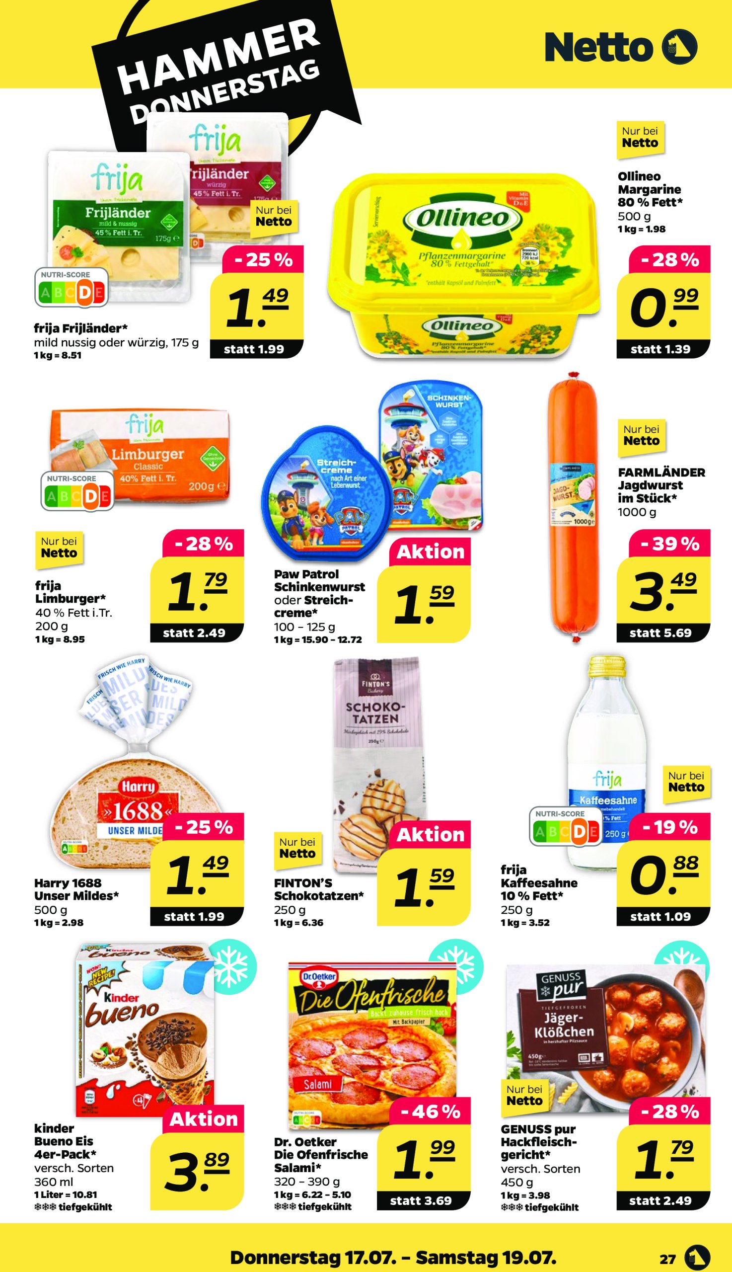 netto - Netto-Prospekt gültig vom 14.07. bis 19.07. - page: 29