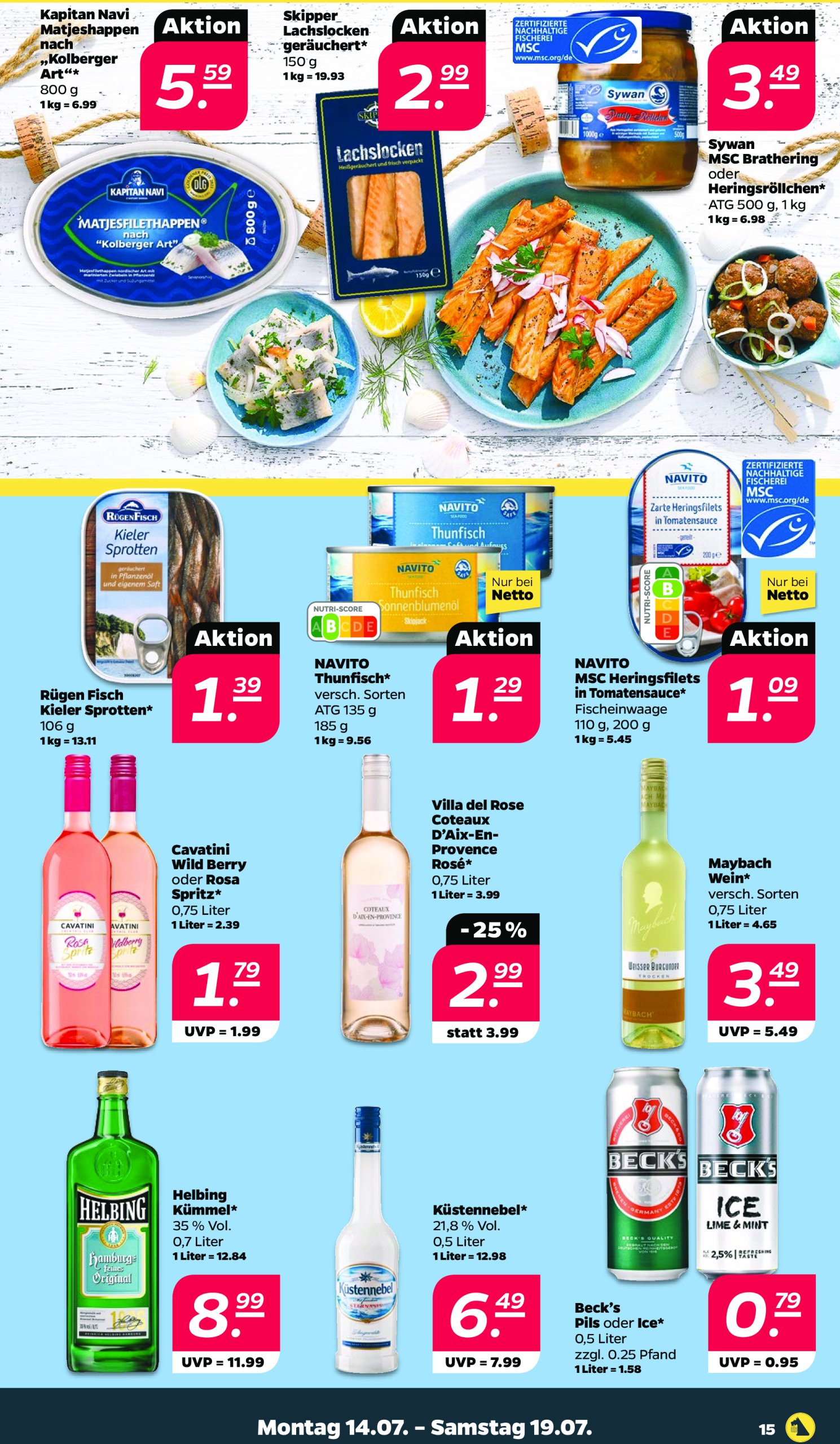 netto - Netto-Prospekt gültig vom 14.07. bis 19.07. - page: 17
