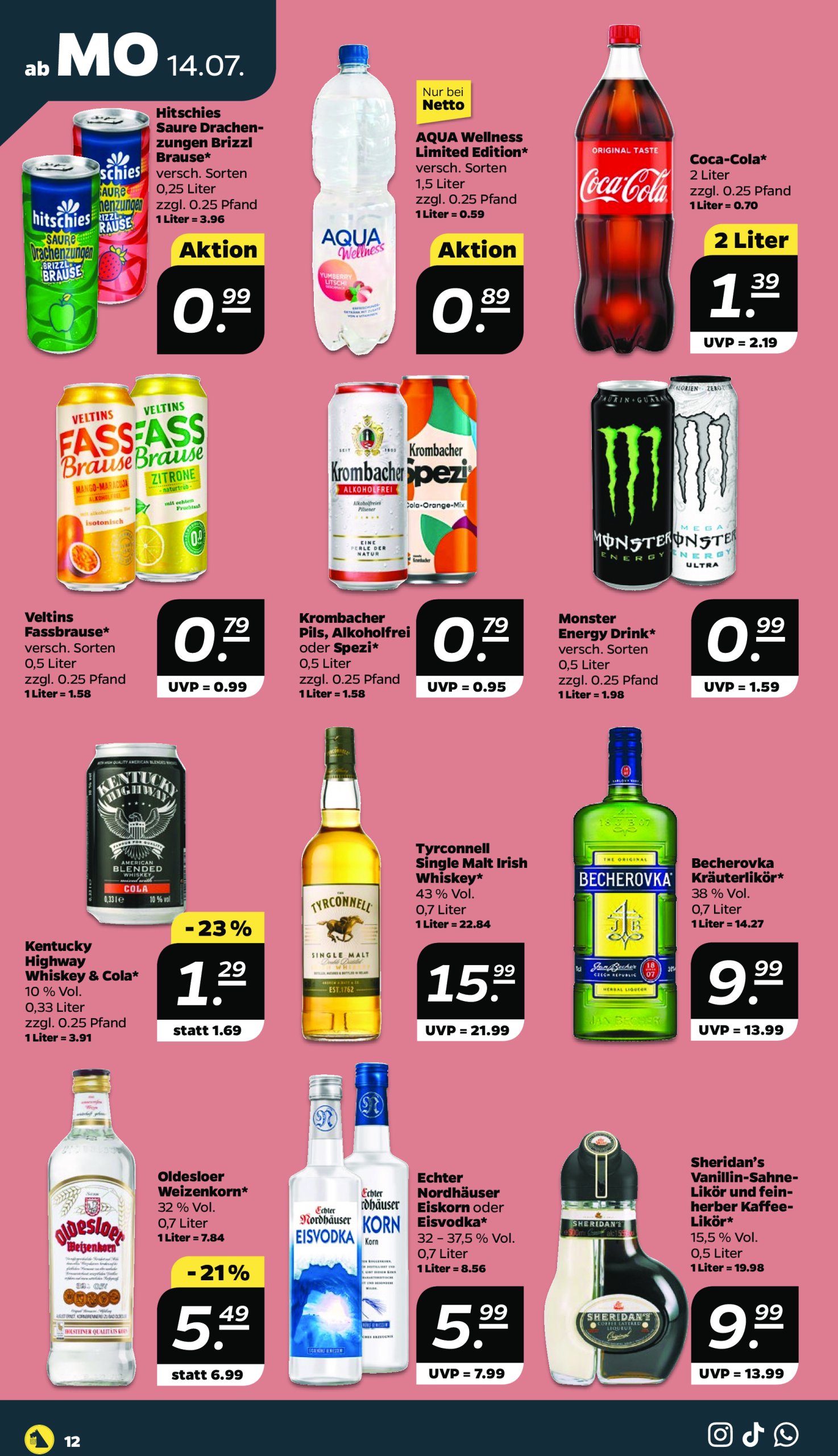 netto - Netto-Prospekt gültig vom 14.07. bis 19.07. - page: 14