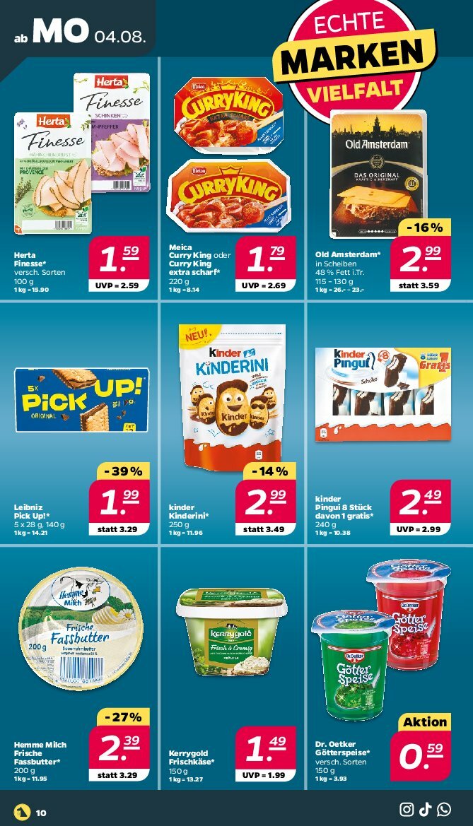 netto - Netto-Prospekt gültig vom 04.08. bis 09.08. - page: 10