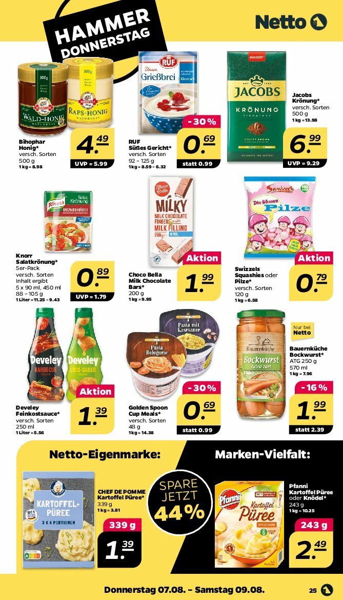 netto - Netto-Prospekt gültig vom 04.08. bis 09.08. - page: 27