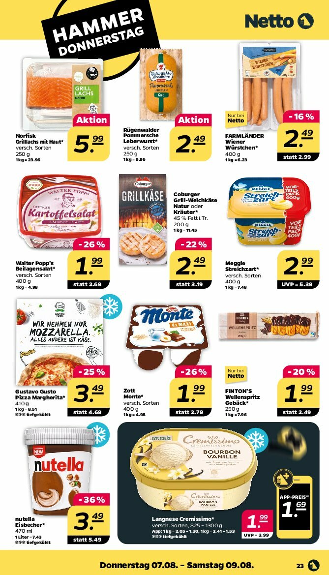 netto - Netto-Prospekt gültig vom 04.08. bis 09.08. - page: 25