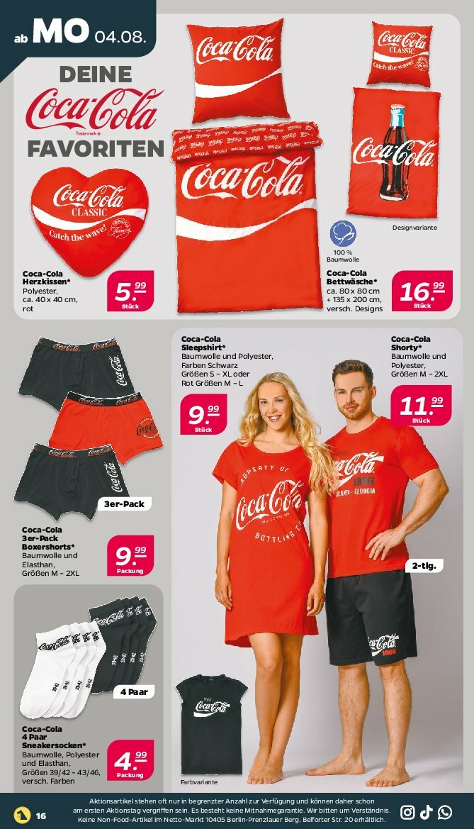 netto - Netto-Prospekt gültig vom 04.08. bis 09.08. - page: 18