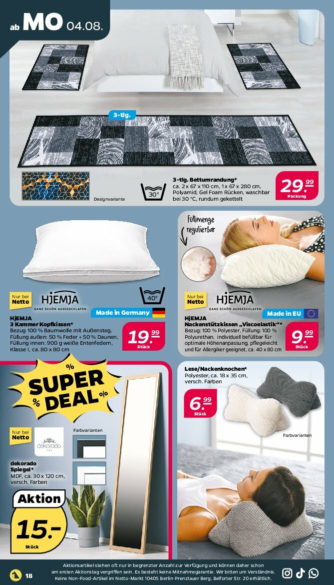 netto - Netto-Prospekt gültig vom 04.08. bis 09.08. - page: 20