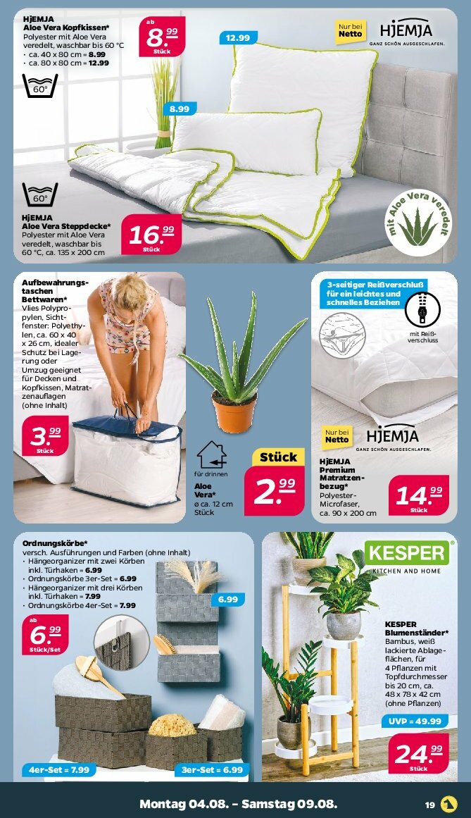 netto - Netto-Prospekt gültig vom 04.08. bis 09.08. - page: 21