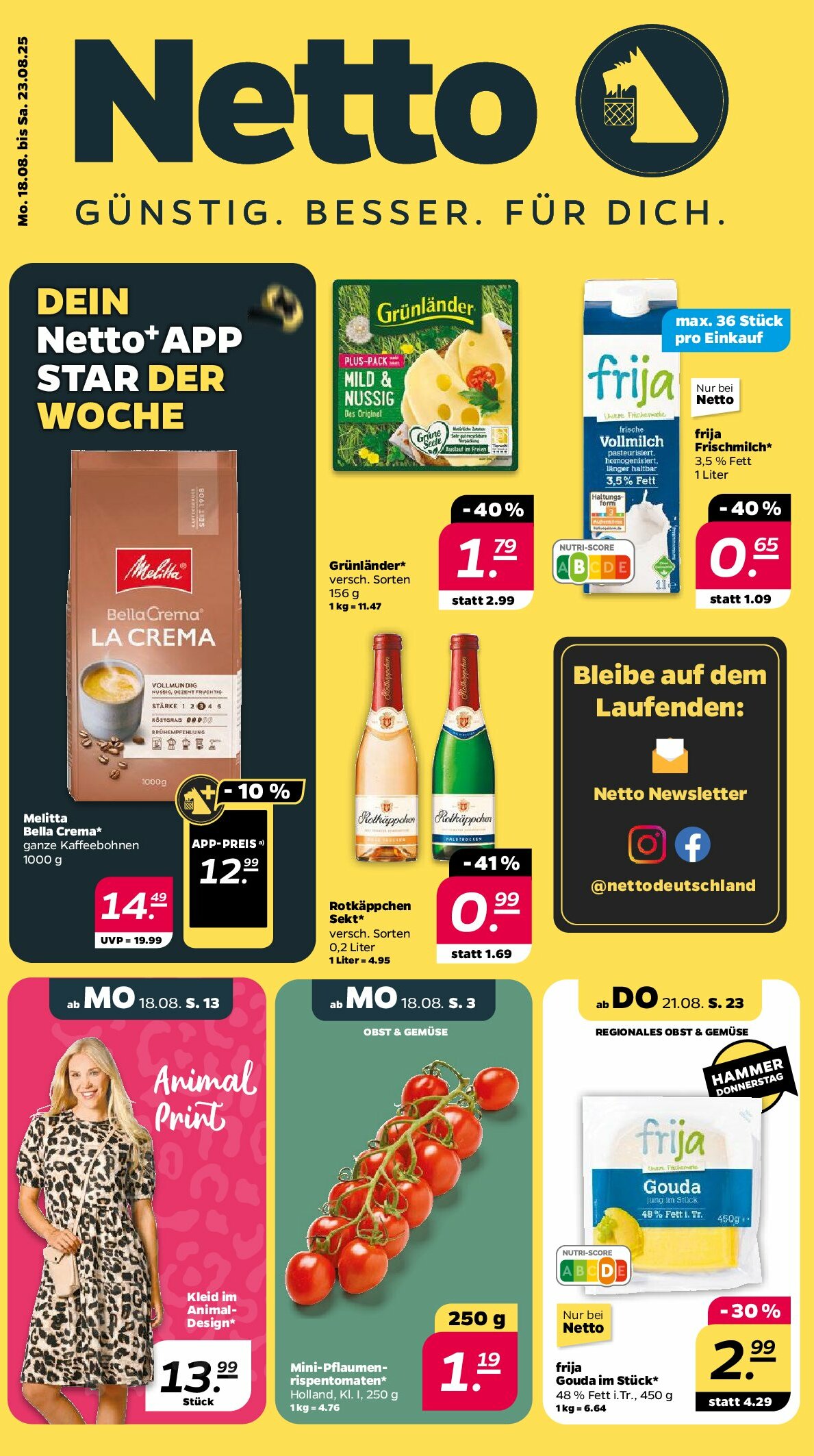 netto - Netto-Prospekt gültig vom 18.08. bis 23.08.
