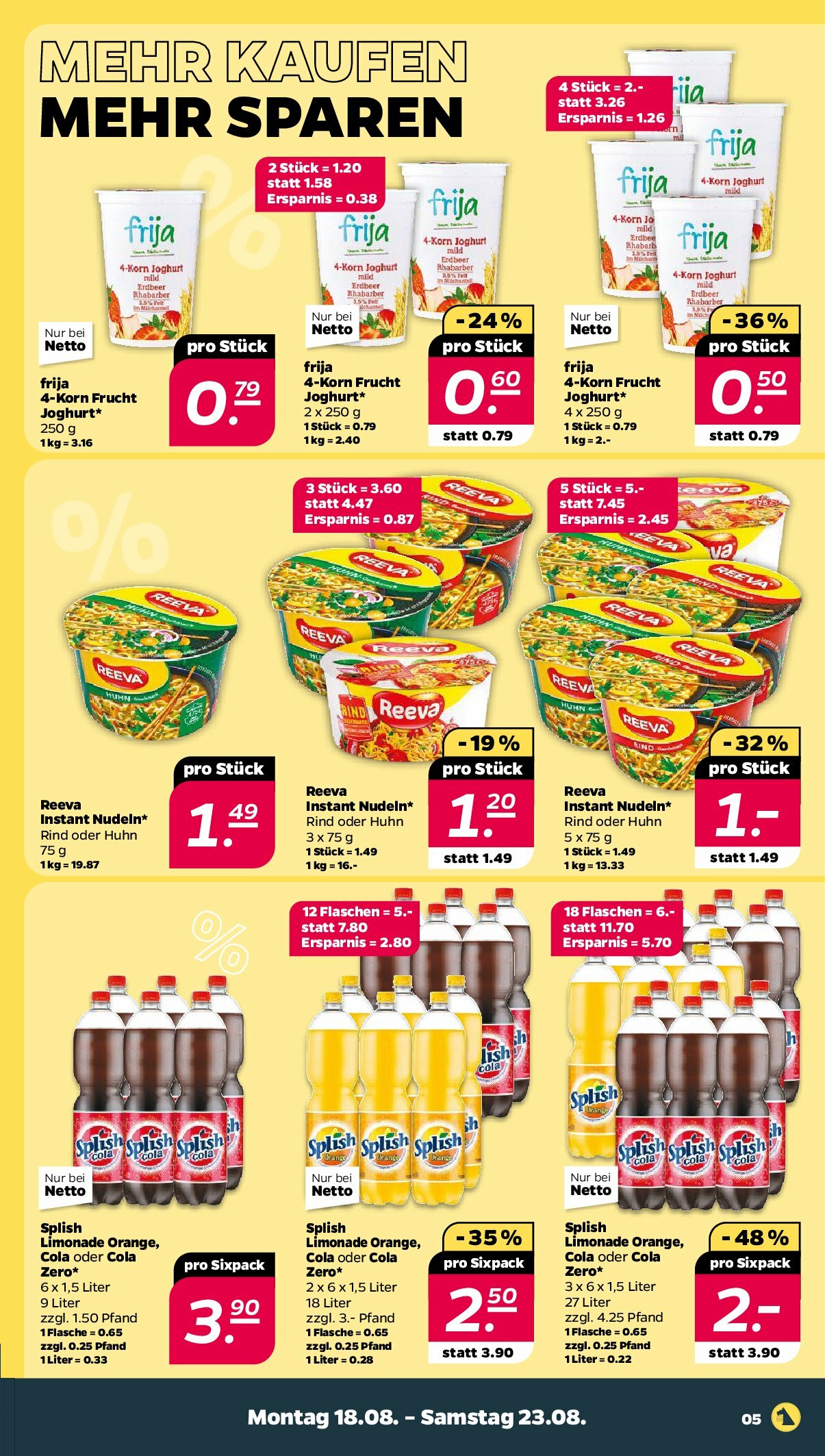 netto - Netto-Prospekt gültig vom 18.08. bis 23.08. - page: 5
