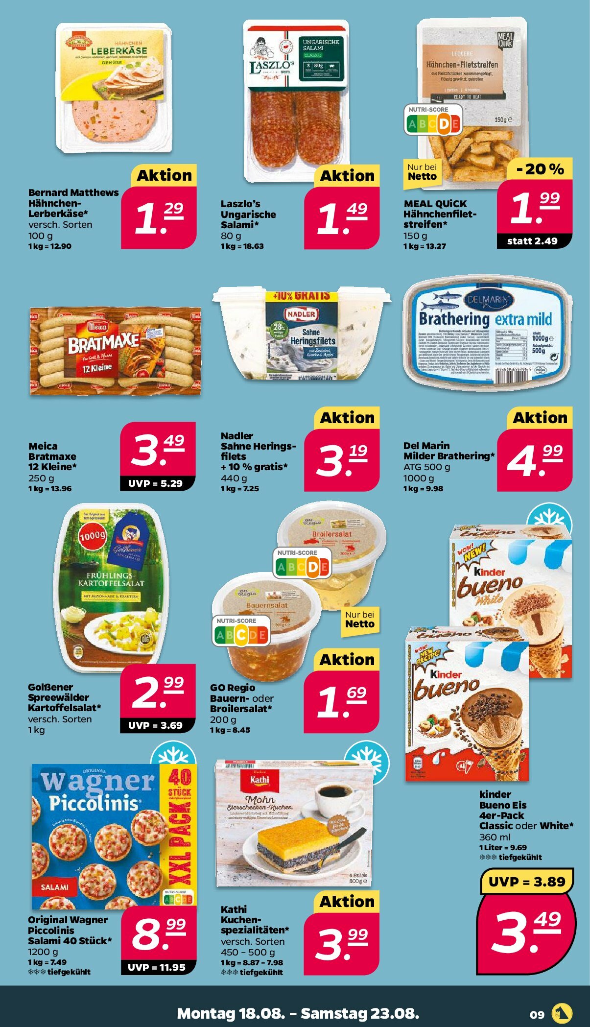 netto - Netto-Prospekt gültig vom 18.08. bis 23.08. - page: 9