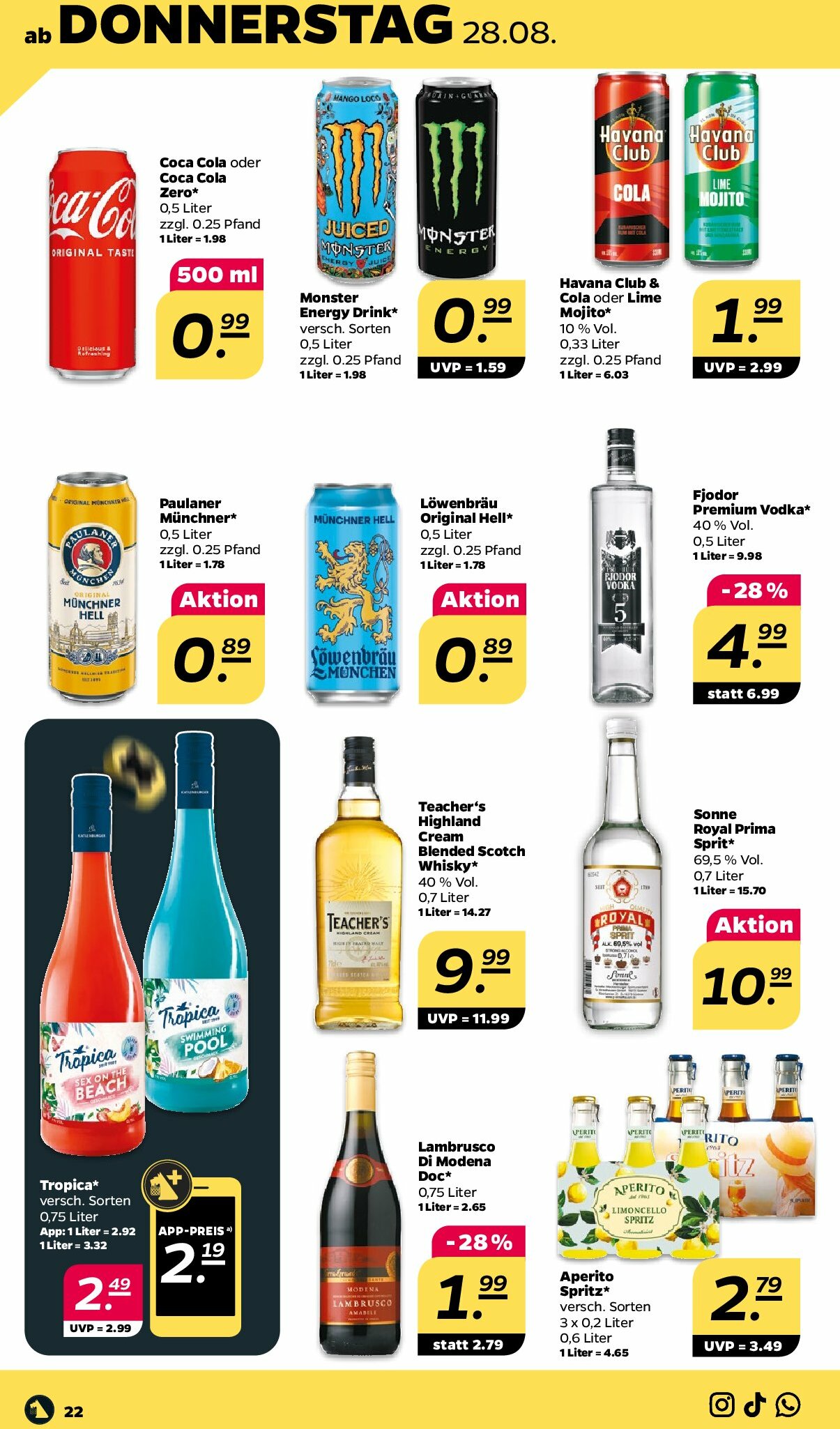 netto - Netto-Prospekt gültig vom 25.08. bis 30.08. - page: 22