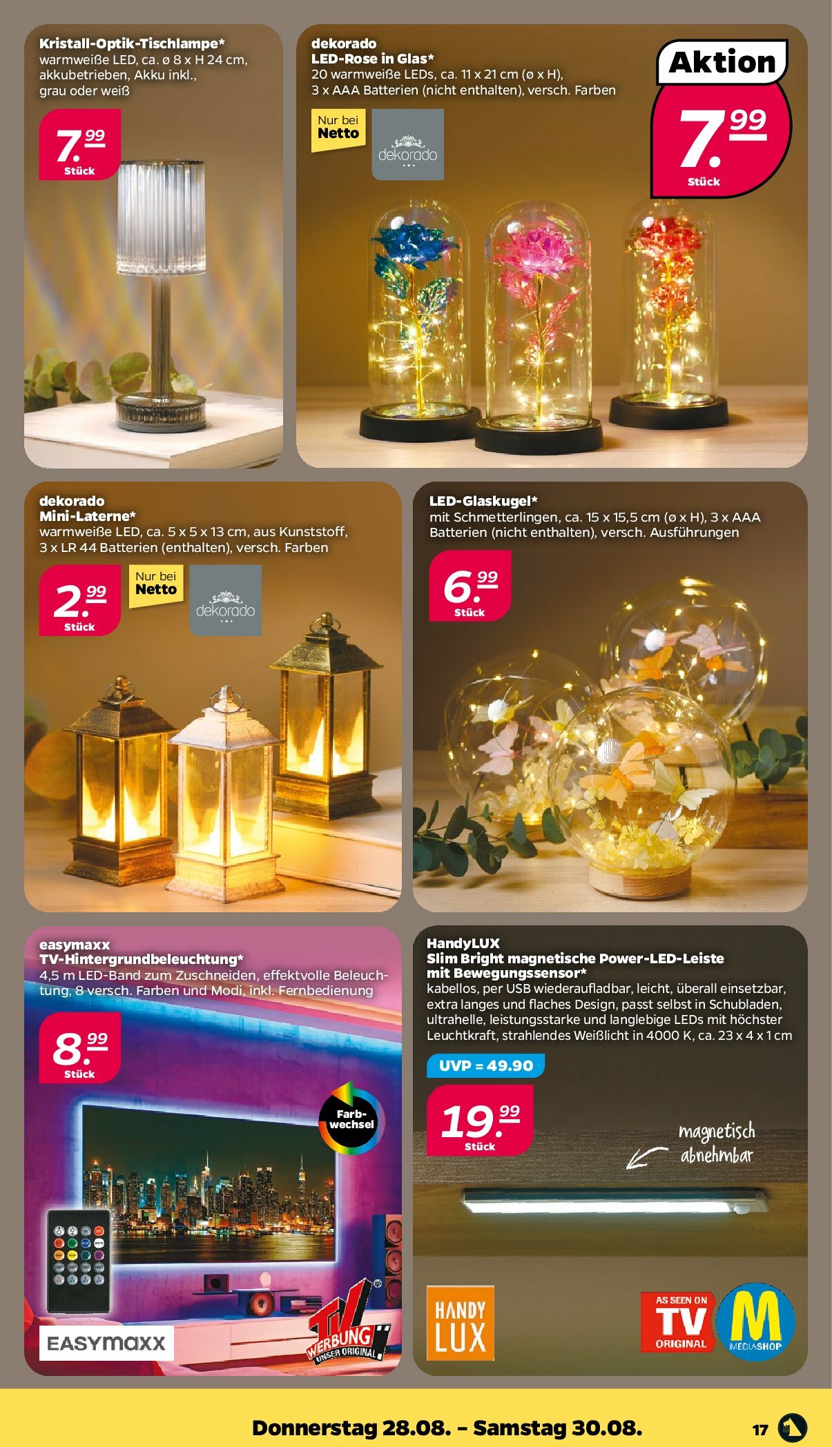 netto - Netto-Prospekt gültig vom 25.08. bis 30.08. - page: 17