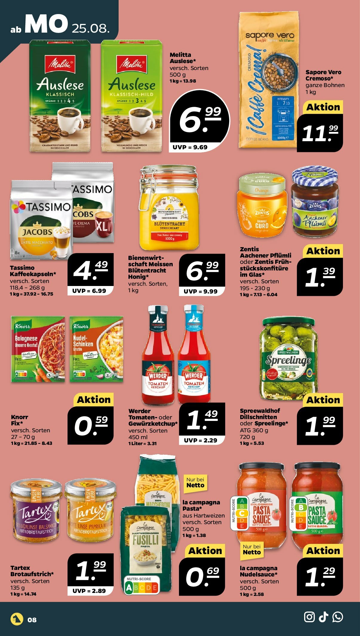 netto - Netto-Prospekt gültig vom 25.08. bis 30.08. - page: 8